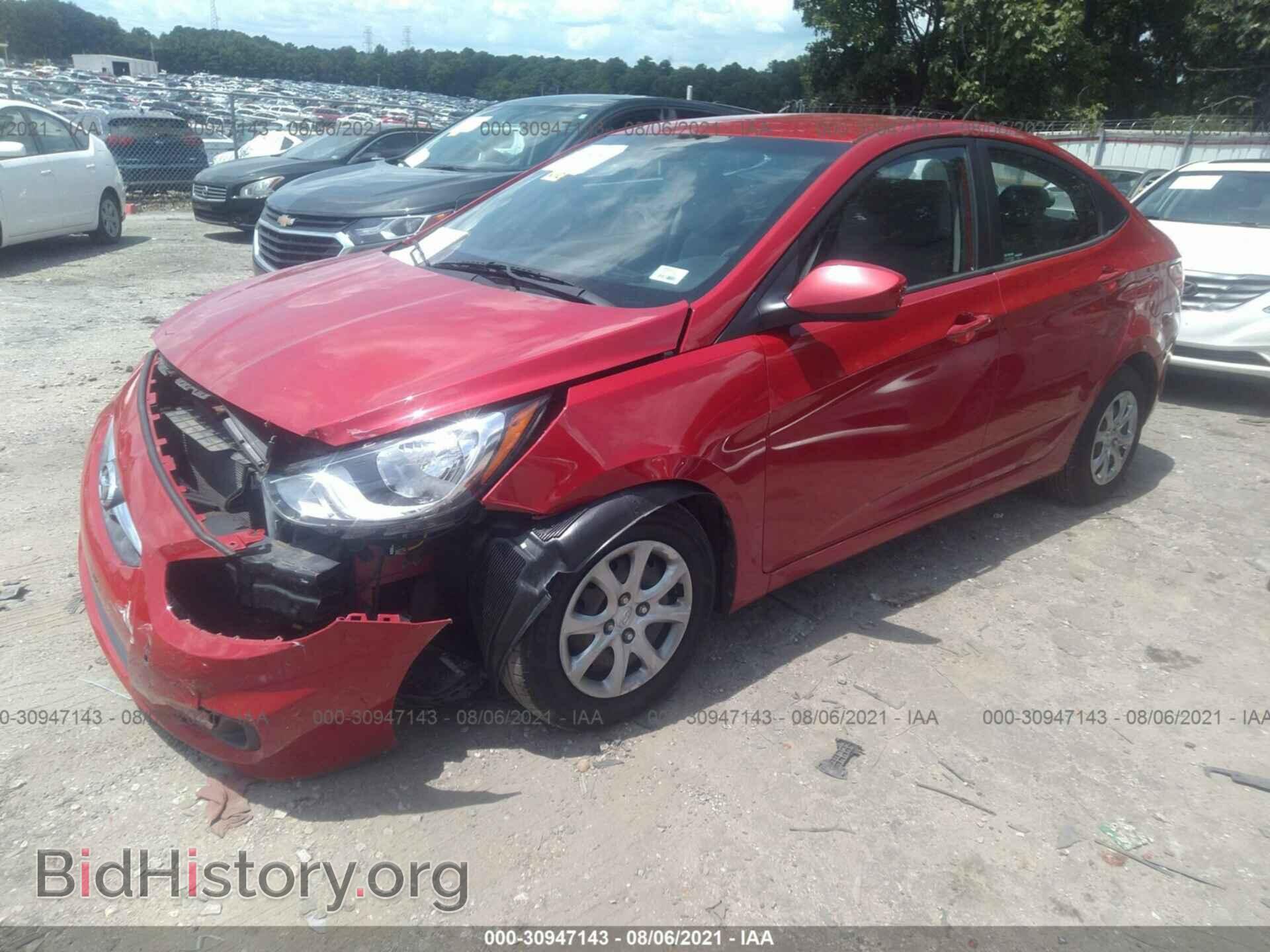 2014 HYUNDAI ACCENT - VIN: KMHCT4AE2EU777670 - Фото 2