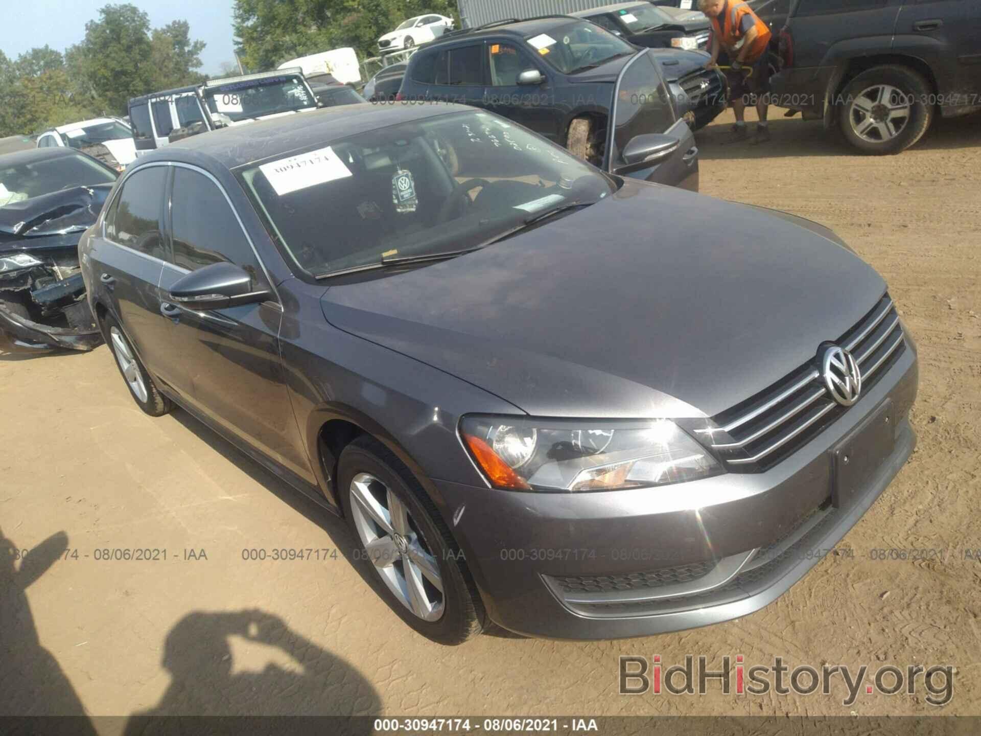 Photo 1VWBH7A34CC025910 - VOLKSWAGEN PASSAT 2012