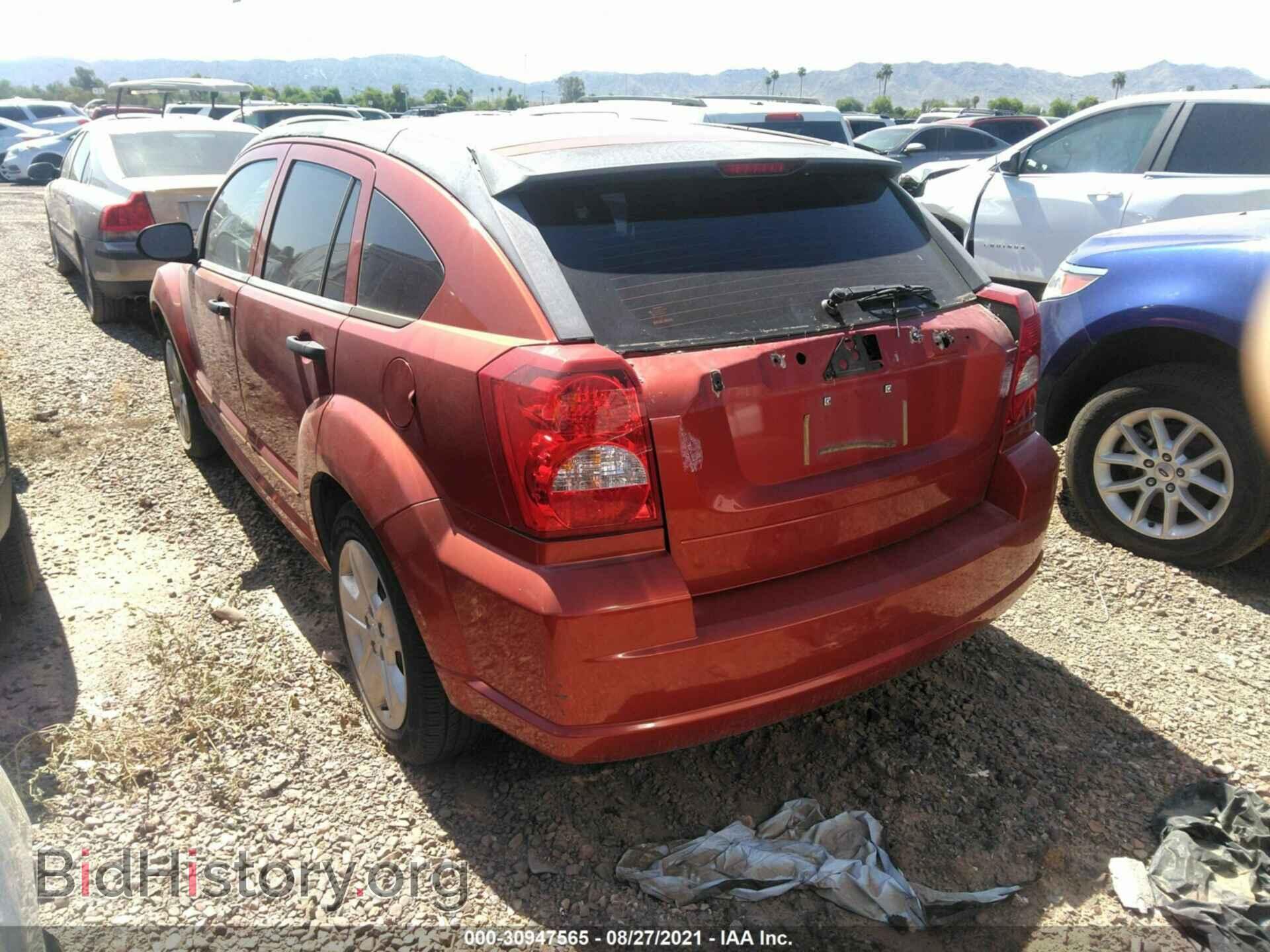 2007 DODGE CALIBER - VIN: 1B3HB48B17D534462 - Фото 3