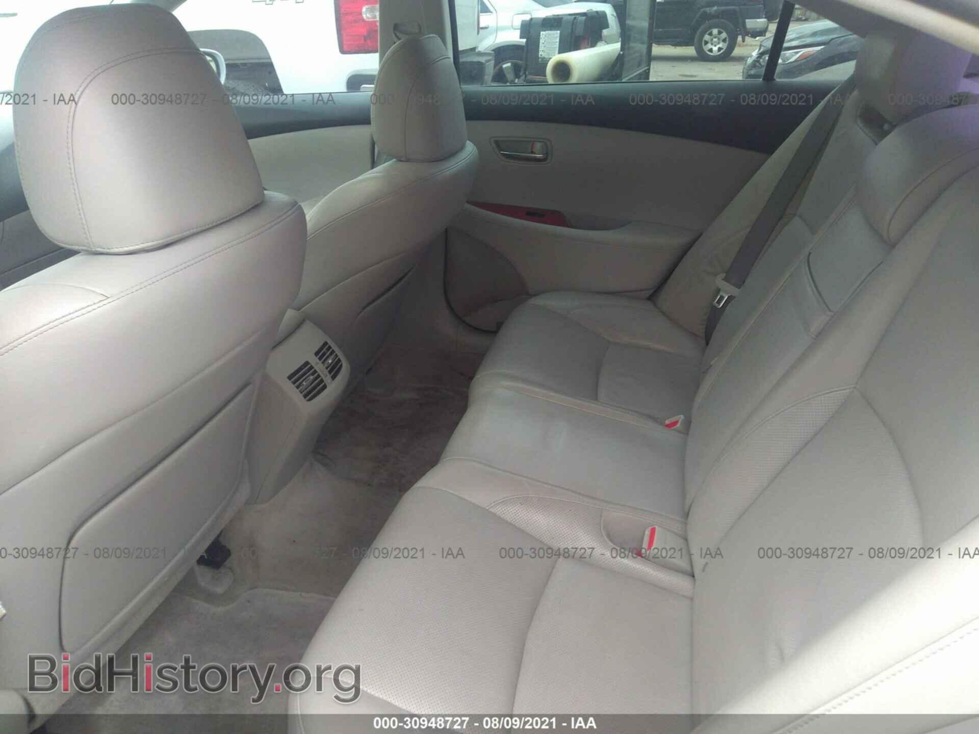 2008 LEXUS ES 350 - VIN: JTHBJ46G482236375 - Фото 8