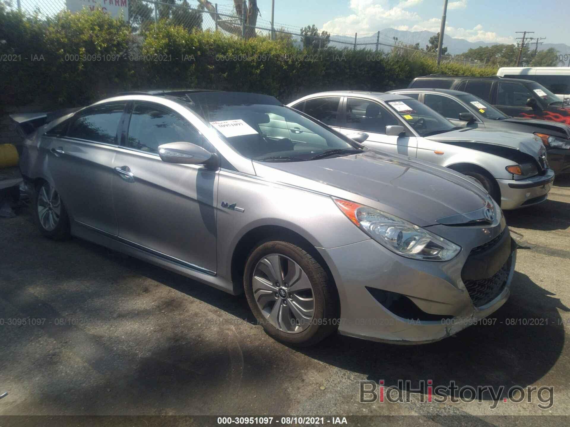 Photo KMHEC4A47DA076168 - HYUNDAI SONATA HYBRID 2013