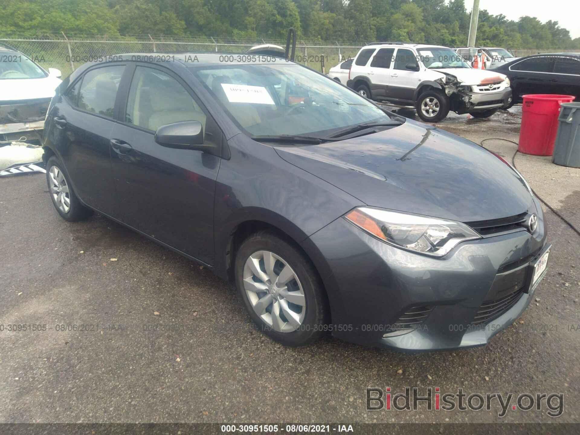 Photo 5YFBURHE6FP188250 - TOYOTA COROLLA 2015