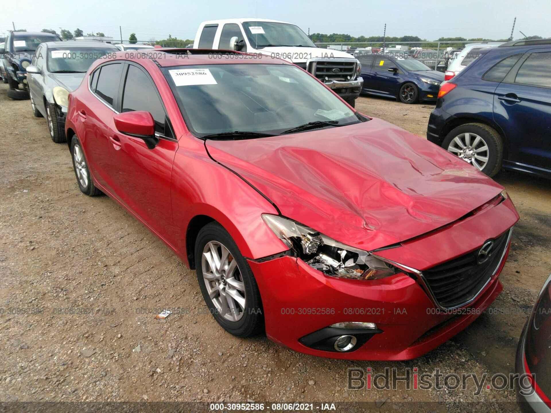 Photo JM1BM1M72E1179458 - MAZDA MAZDA3 2014