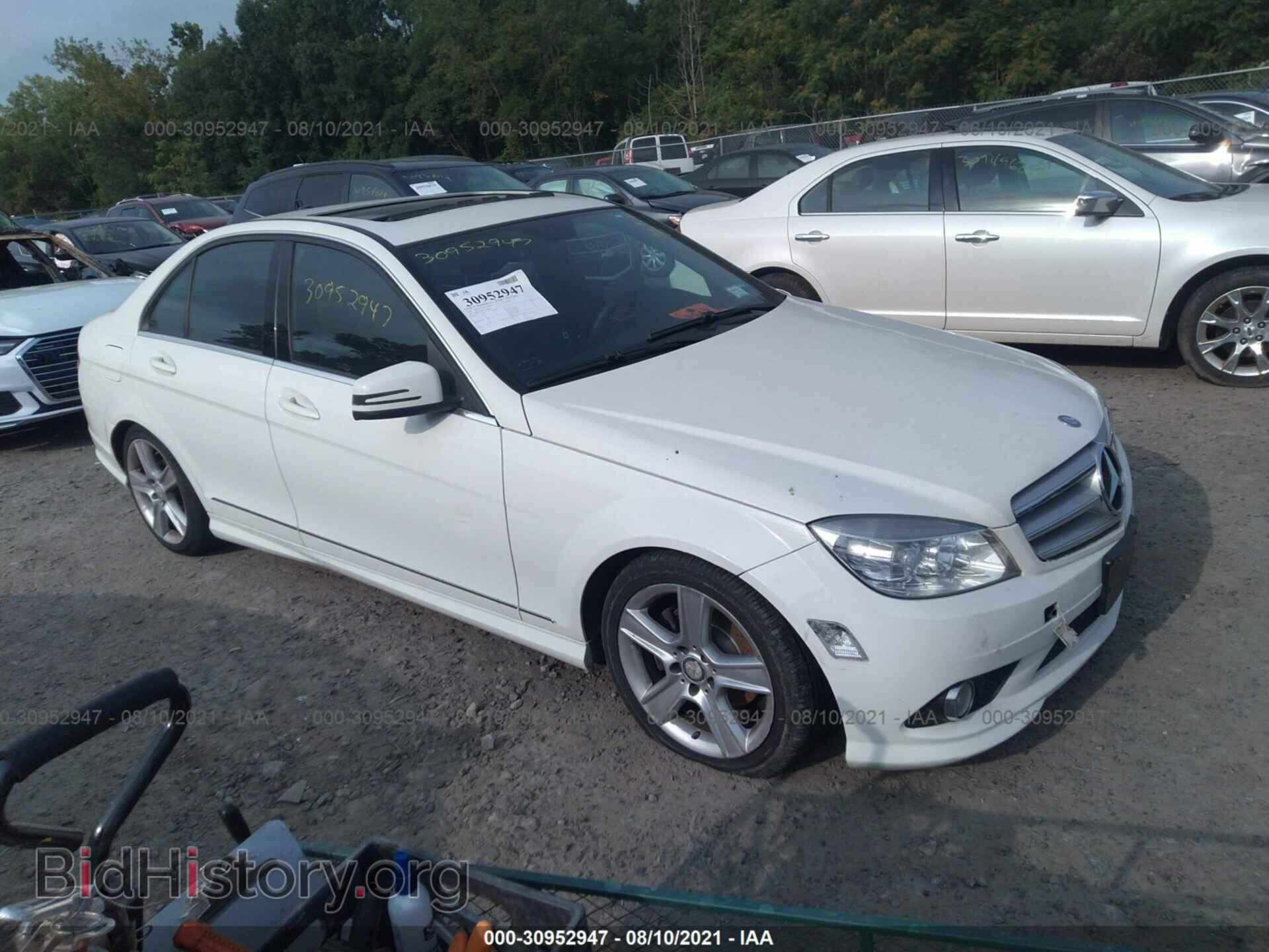 Photo WDDGF8BB7AF439811 - MERCEDES-BENZ C-CLASS 2010