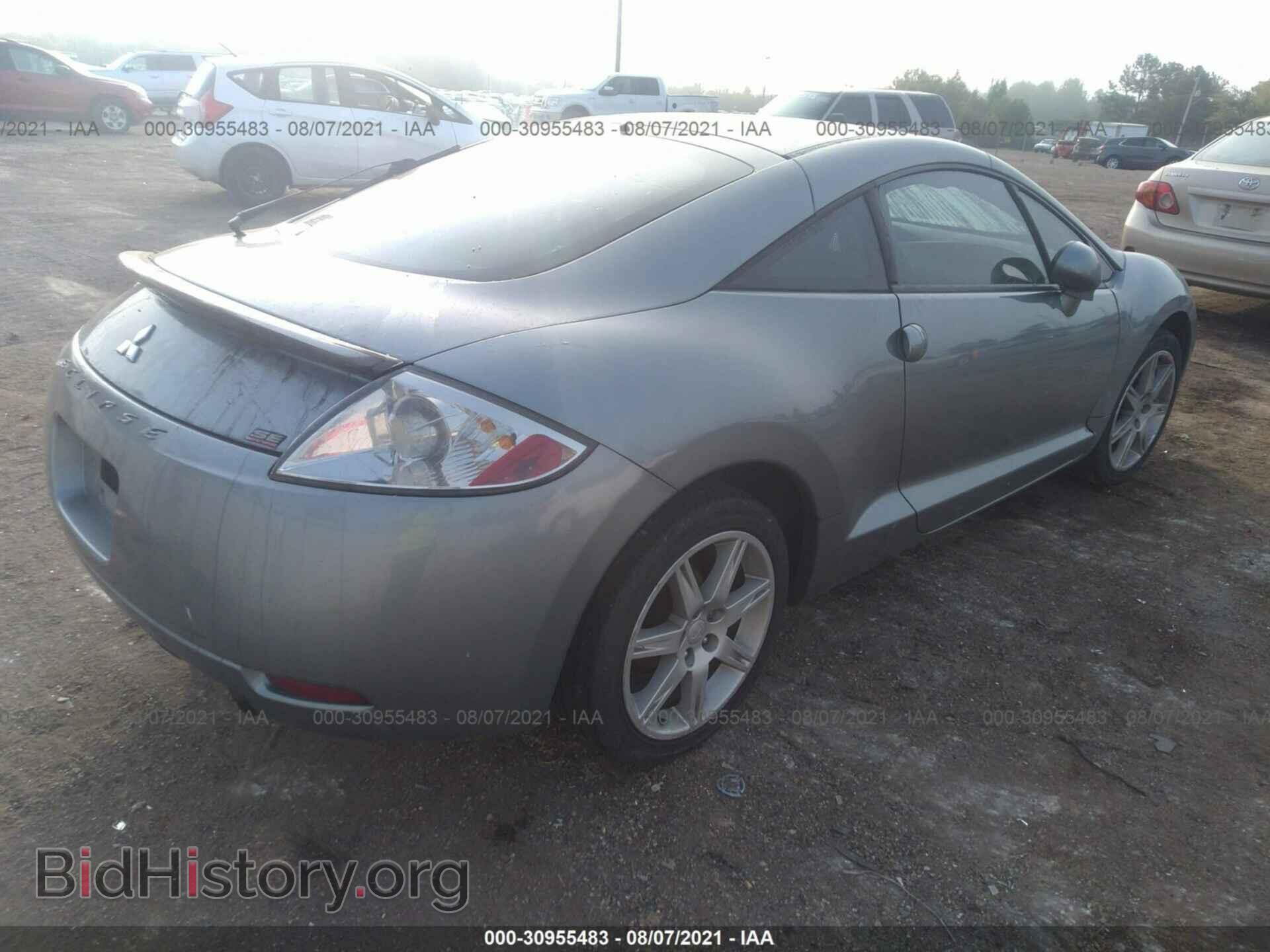 2007 MITSUBISHI ECLIPSE - VIN: 4A3AK64F67E072198 - Photo 4