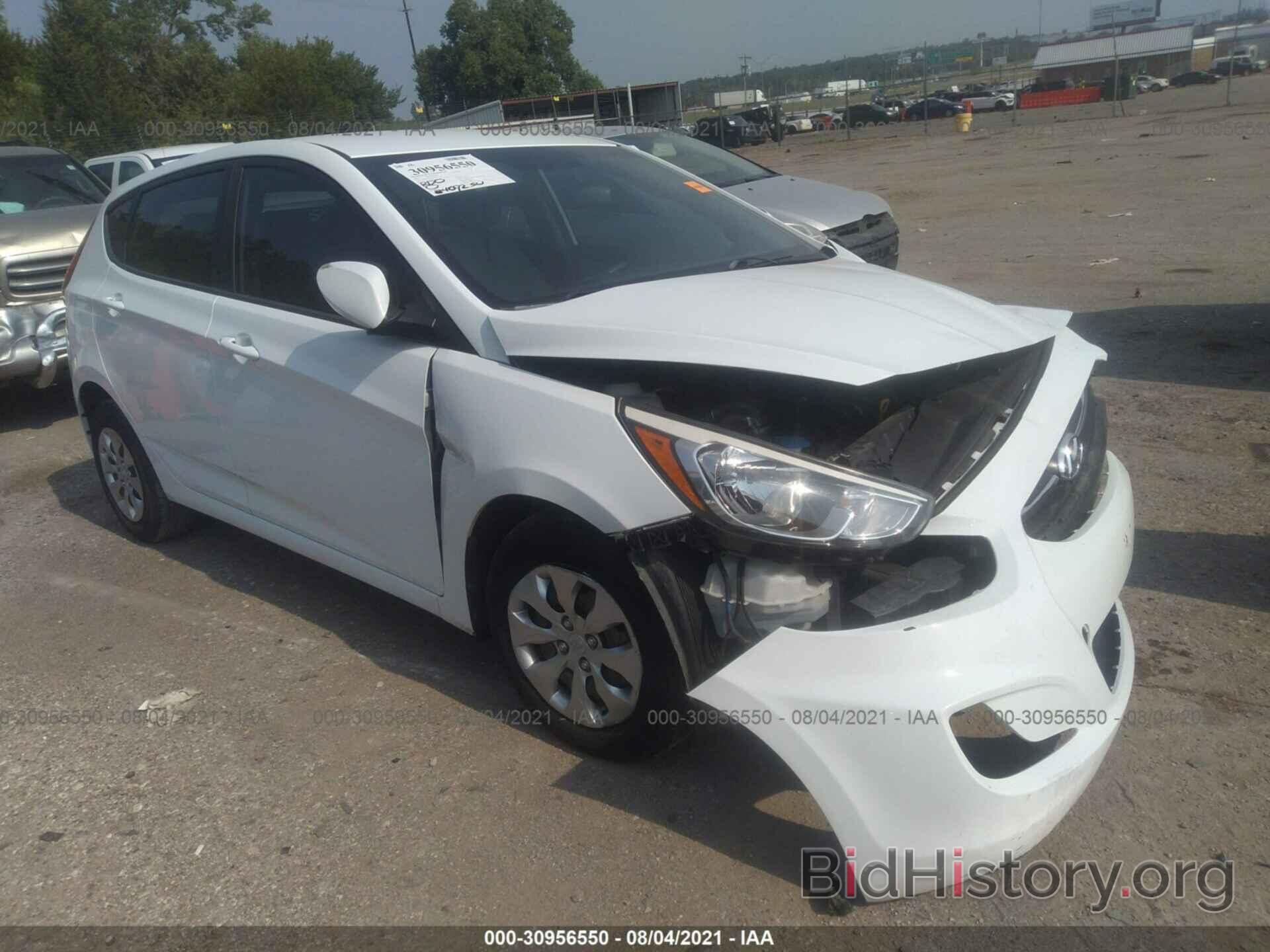 Photo KMHCT5AEXFU213515 - HYUNDAI ACCENT 2015