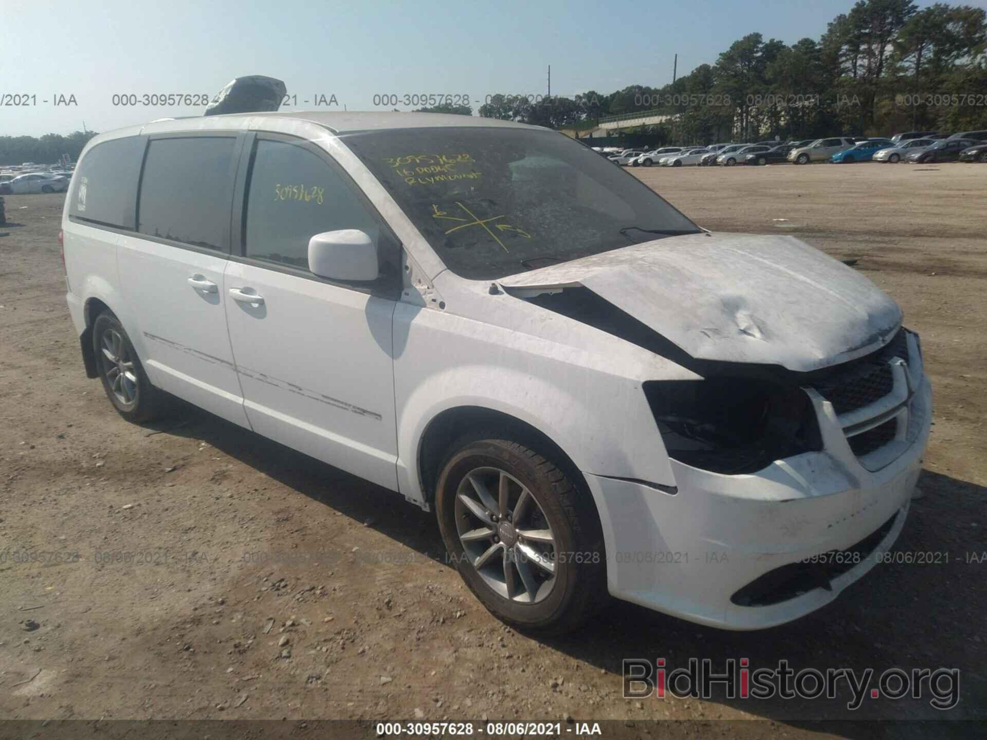 Photo 2C4RDGBG3GR108790 - DODGE GRAND CARAVAN 2016