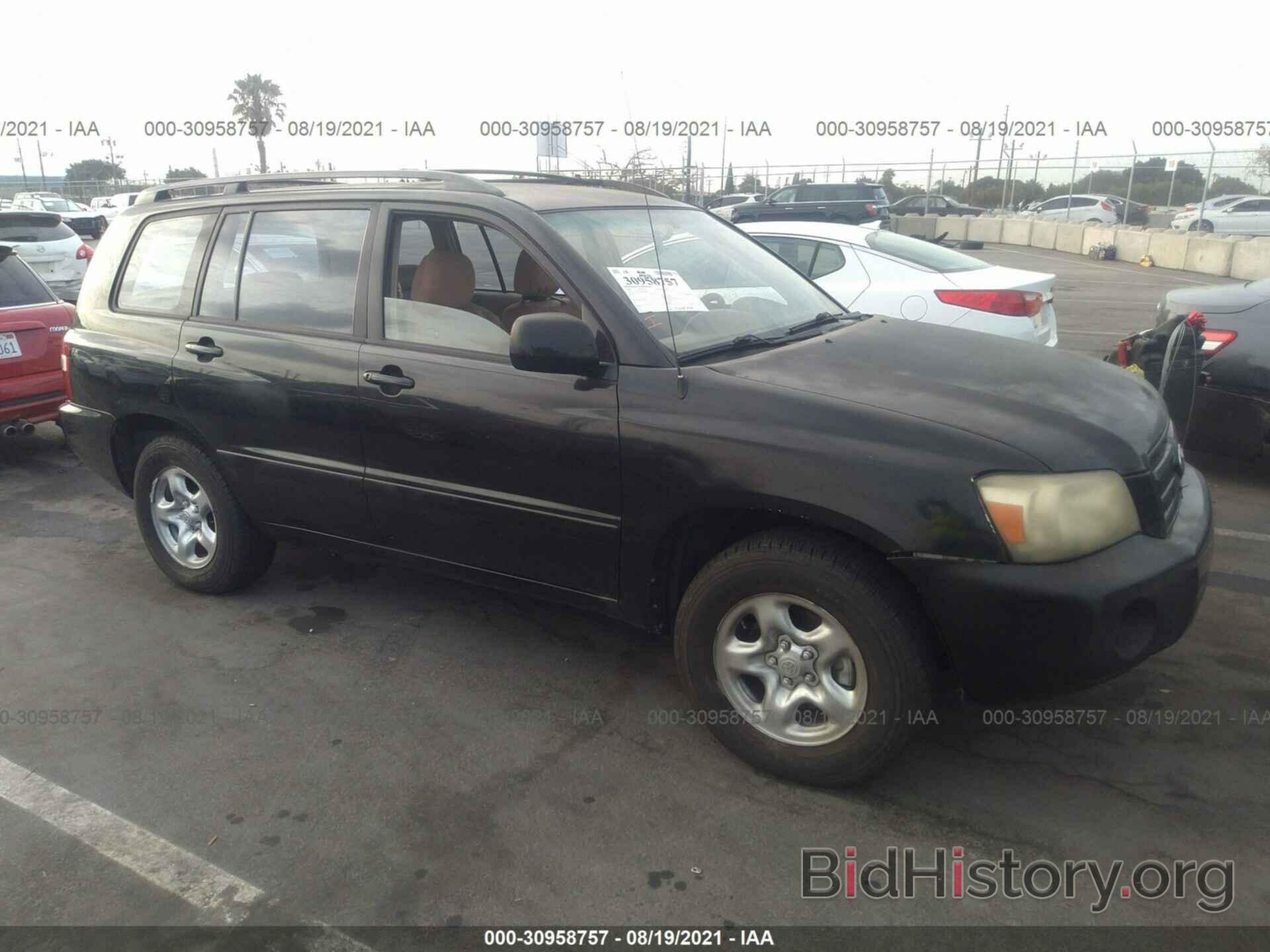 Photo JTEGD21A560148283 - TOYOTA HIGHLANDER 2006