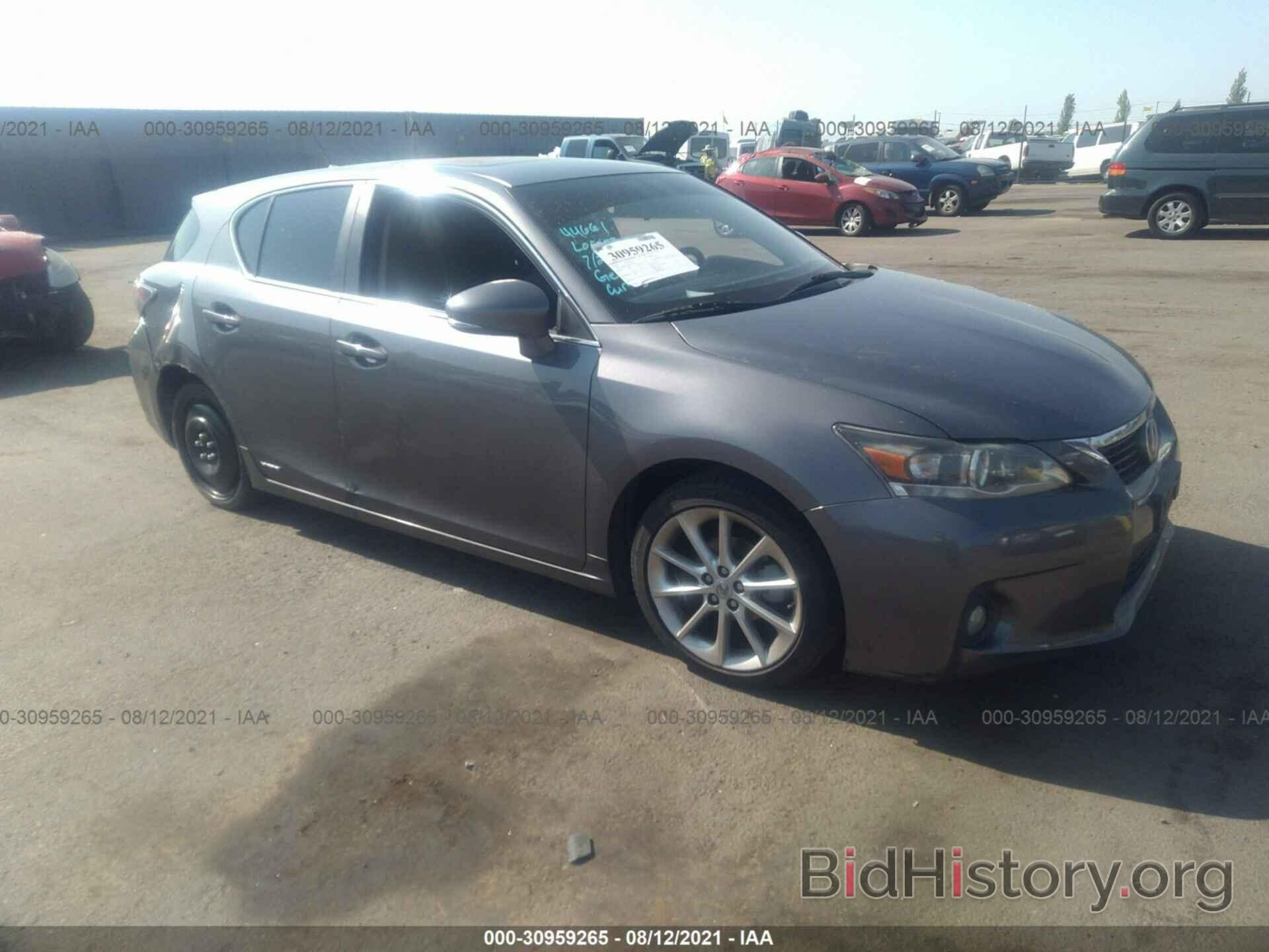 Photo JTHKD5BH0D2131743 - LEXUS CT 200H 2013