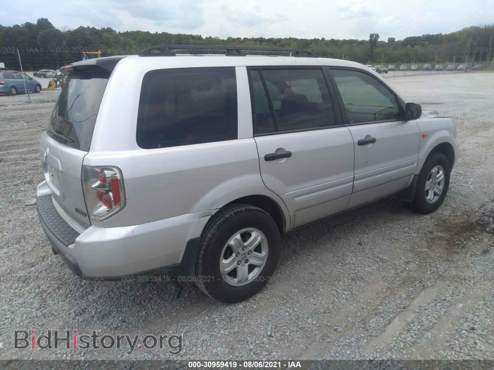 2006 HONDA PILOT - VIN: 5FNYF28126B048751 - Фото 4