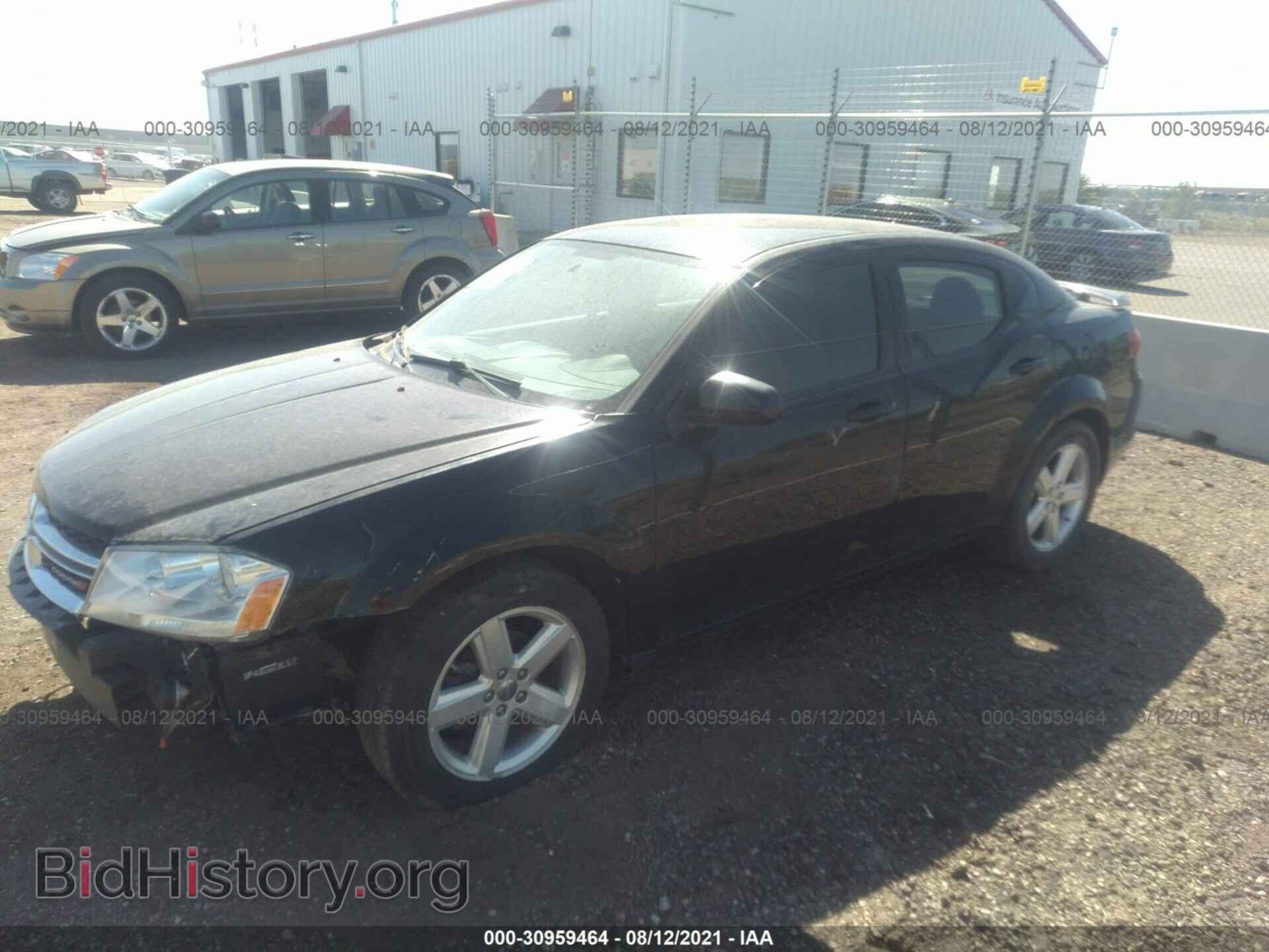 2012 DODGE AVENGER - VIN: 1C3CDZCBXCN141995 - Фото 2