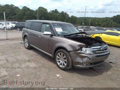 2012 Ford FLEX Limited/Titanium, teal — VIN 2FMGK5DC3CBD15948, IAAI