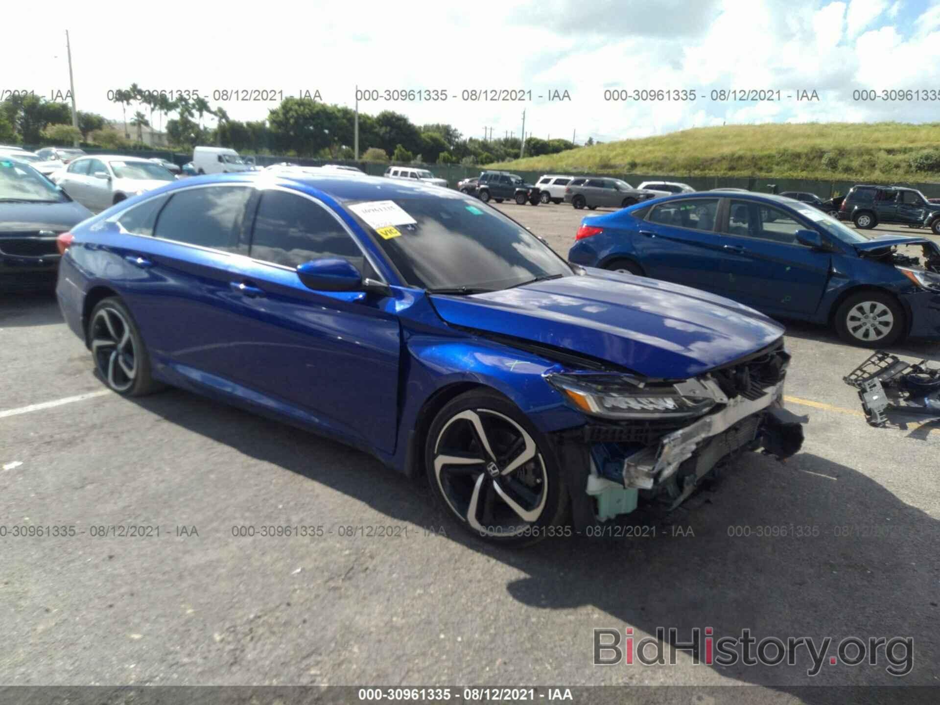 Photo 1HGCV1F39KA138186 - HONDA ACCORD SEDAN 2019