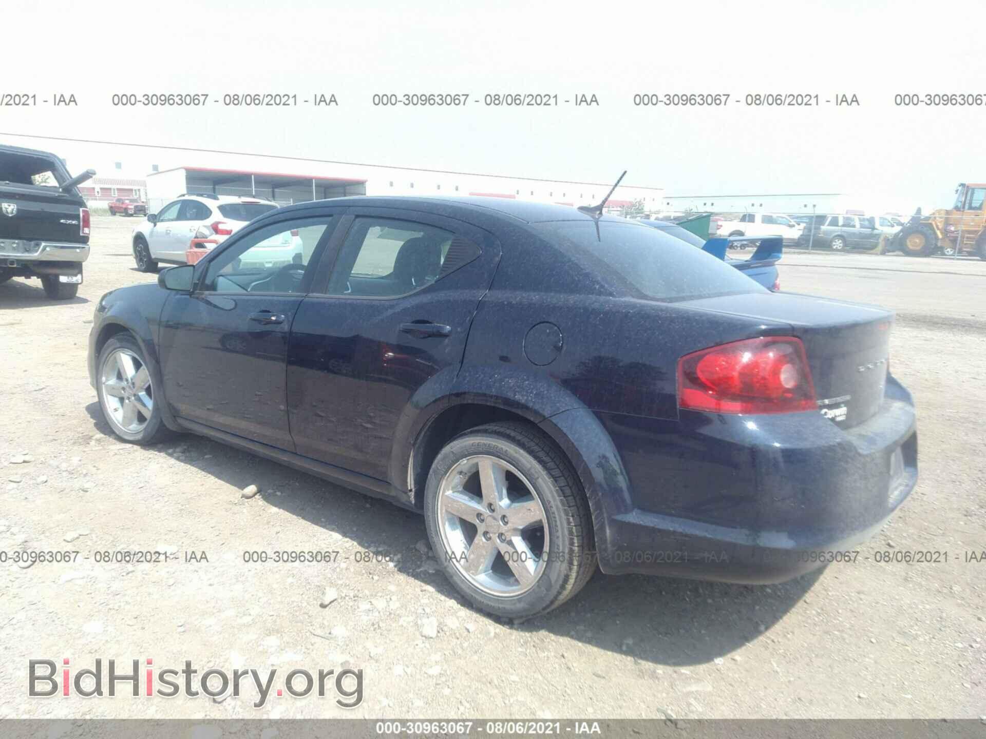 2013 DODGE AVENGER - VIN: 1C3CDZAB4DN730867 - Фото 3