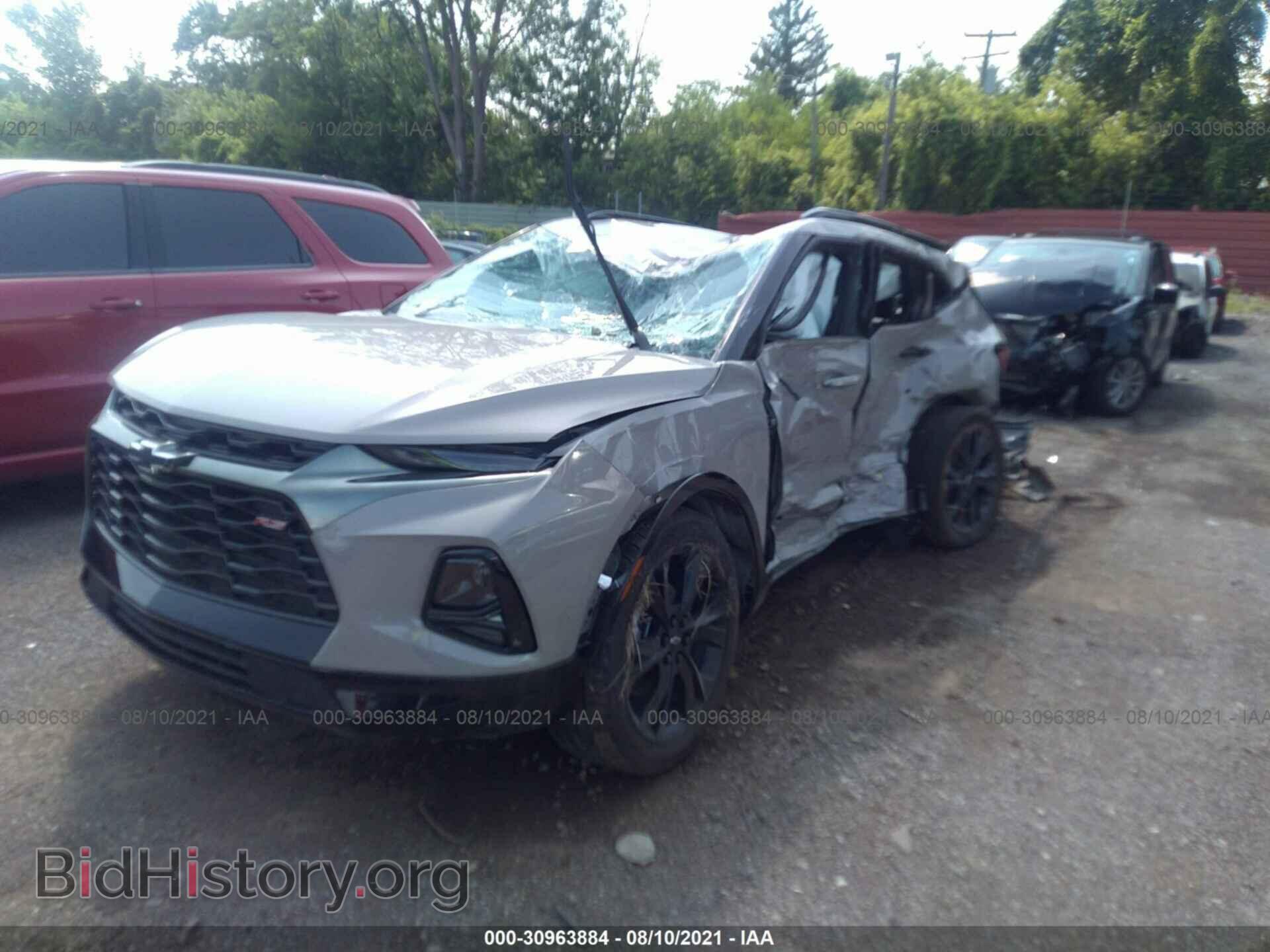 2021 CHEVROLET BLAZER - VIN: 3GNKBERS1MS534196 - Фото 2