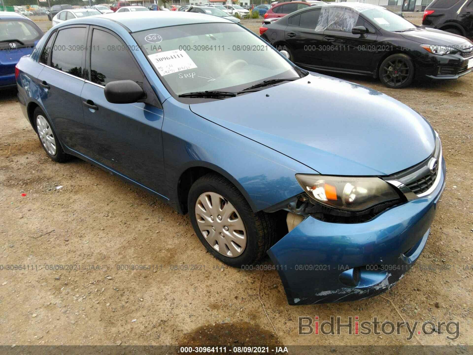 Photo JF1GE61628G519758 - SUBARU IMPREZA SEDAN 2008