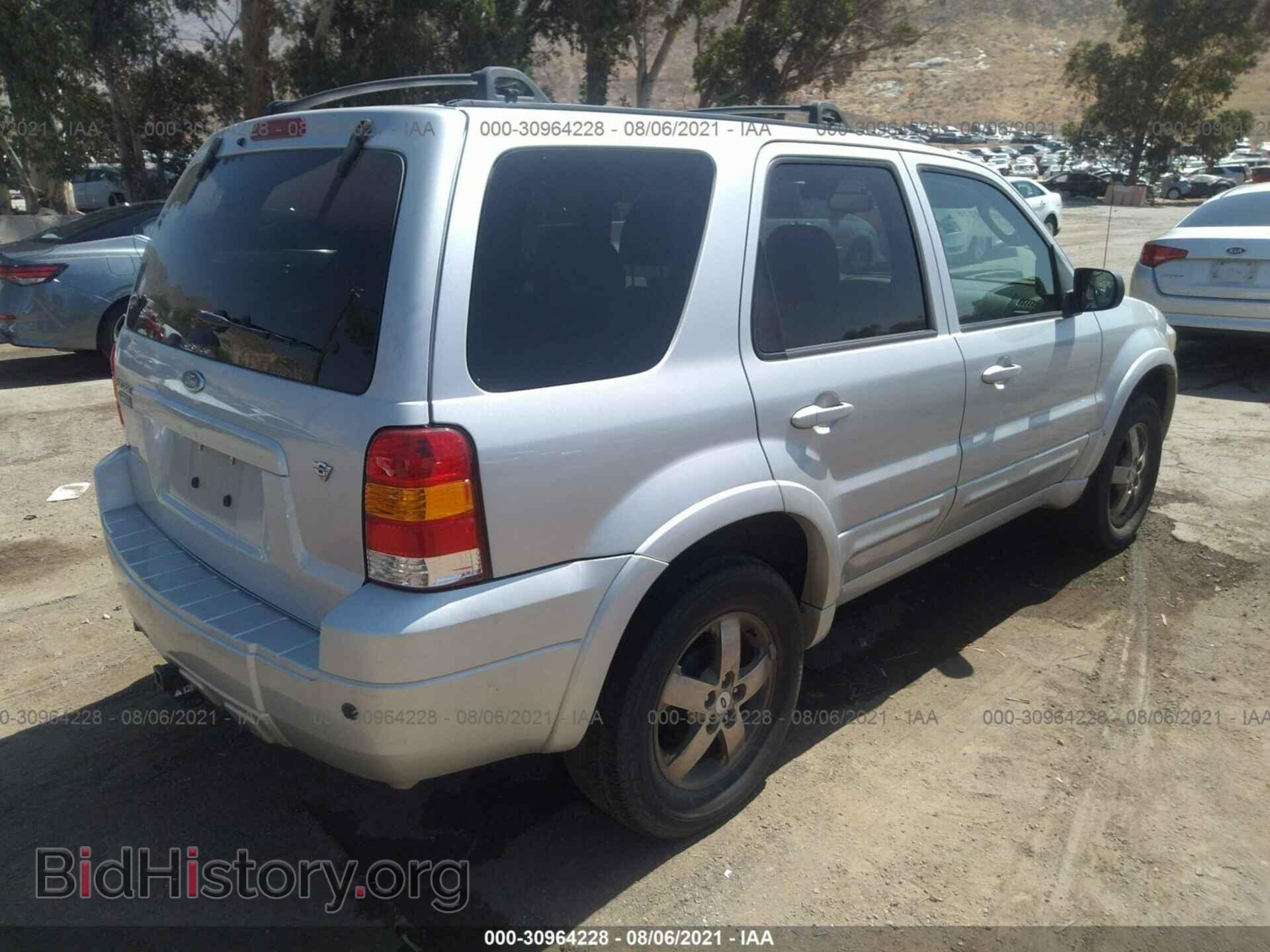 2006 FORD ESCAPE - VIN: 1FMCU04186KB48006 - Фото 4