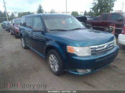 2011 Ford FLEX SE, синий — VIN 2FMGK5BC1BBD00656, IAAI