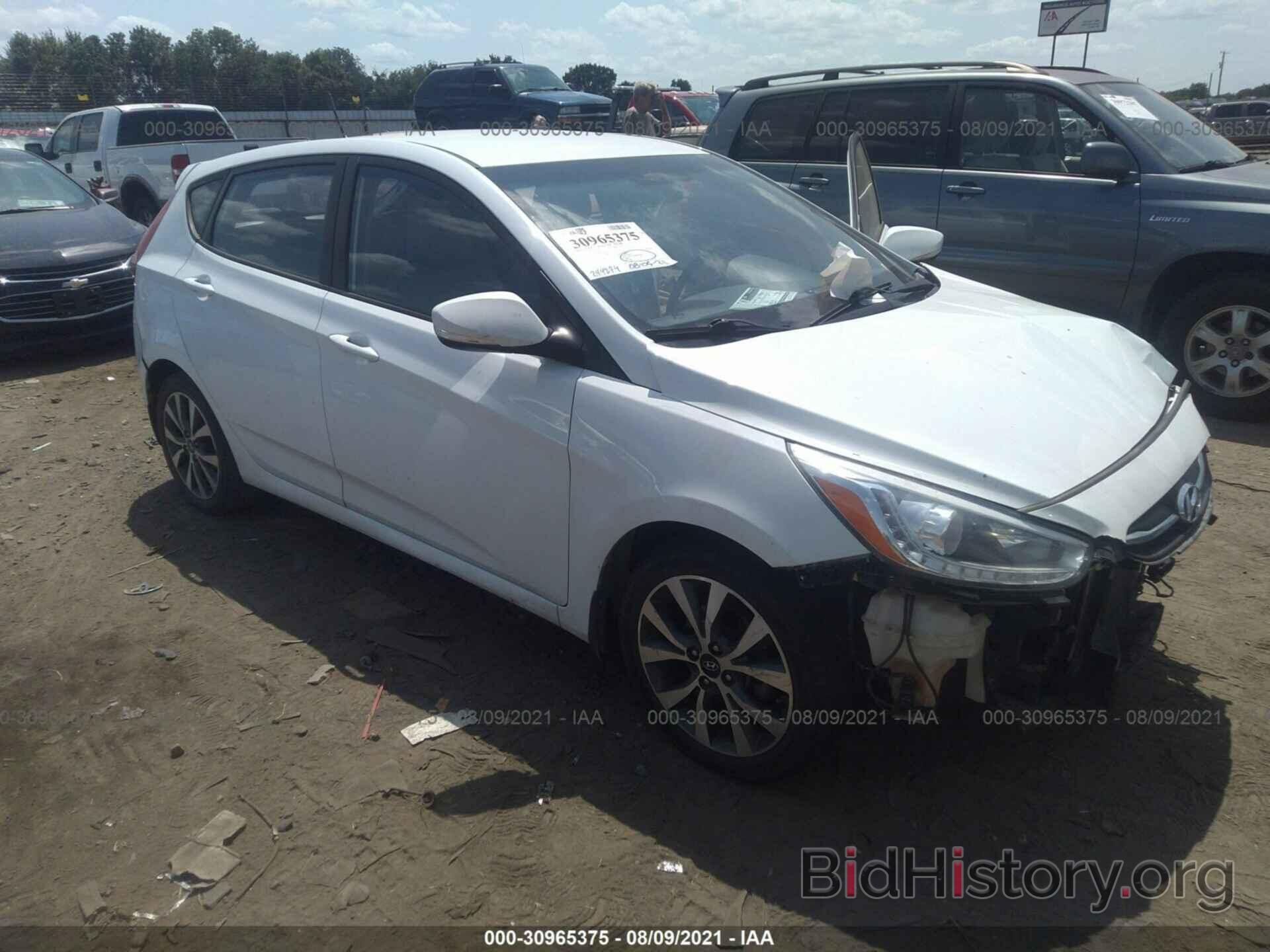 Photo KMHCU5AEXGU244441 - HYUNDAI ACCENT 2016