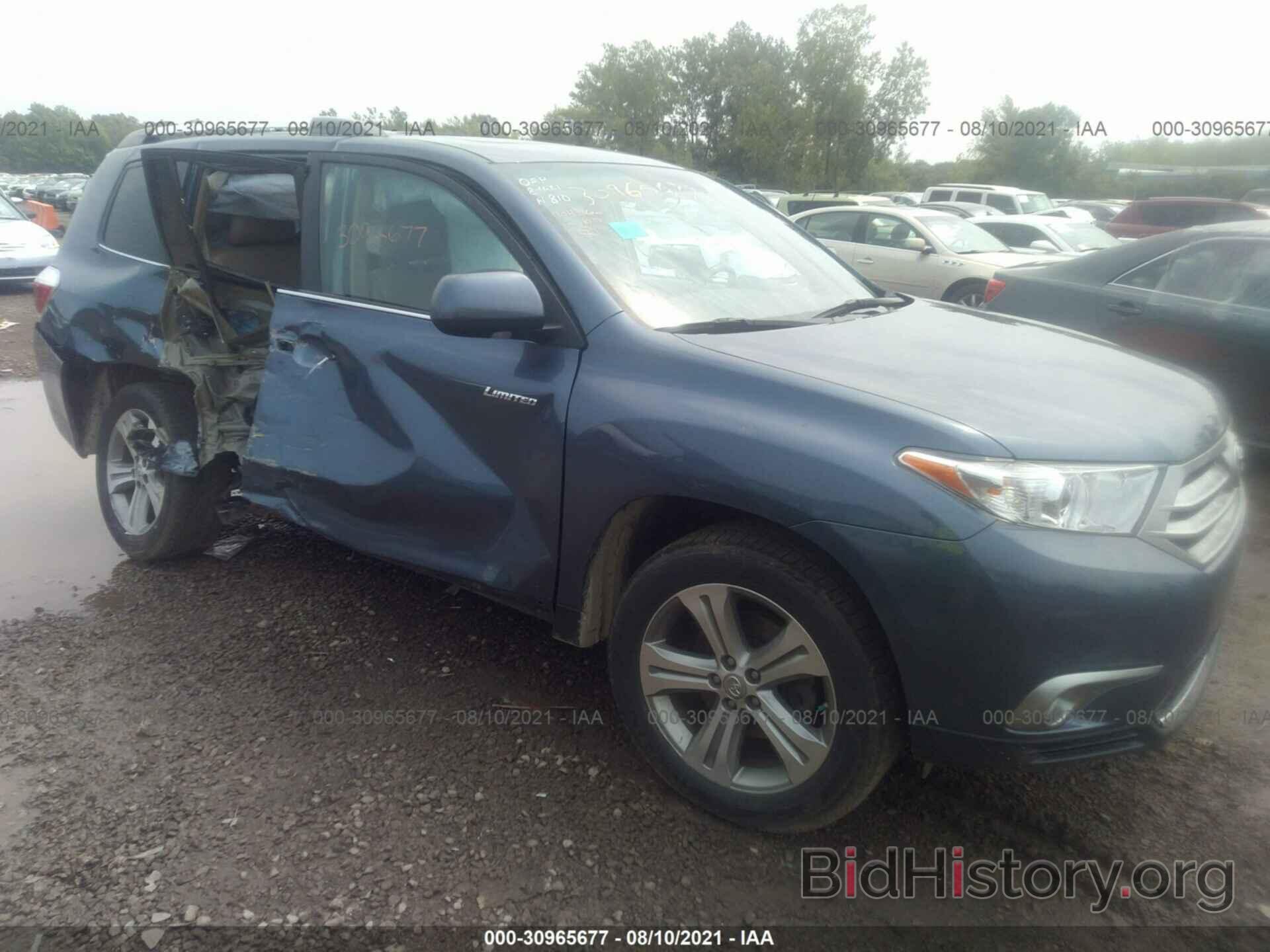 Photo 5TDDK3EHXBS060458 - TOYOTA HIGHLANDER 2011