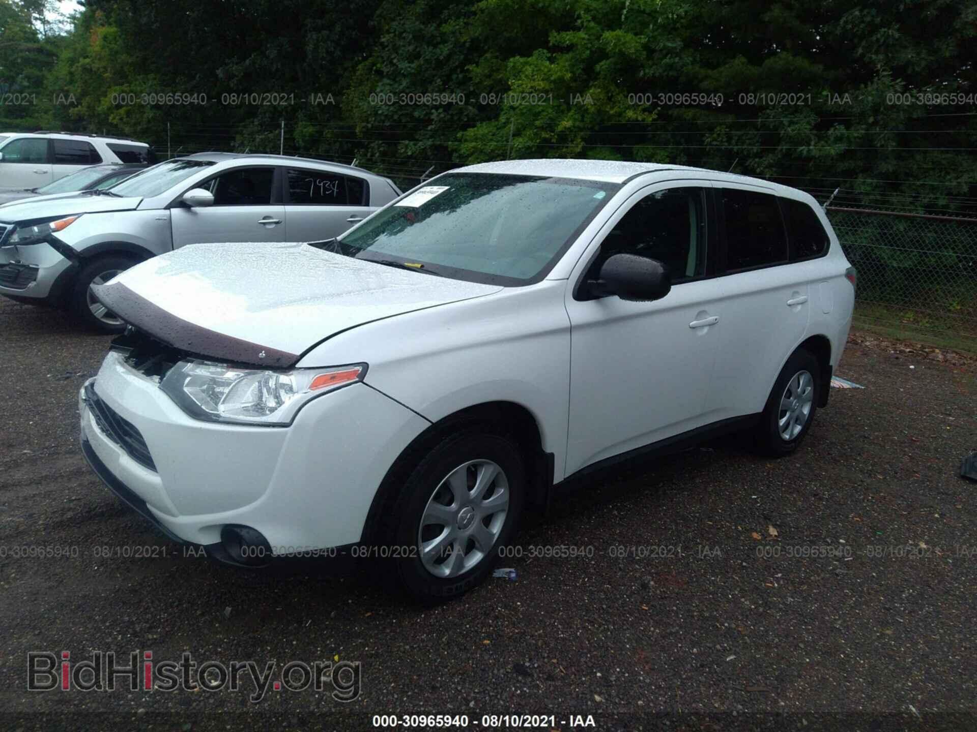 2014 MITSUBISHI OUTLANDER - VIN: JA4AD2A37EZ006193 - Фото 2