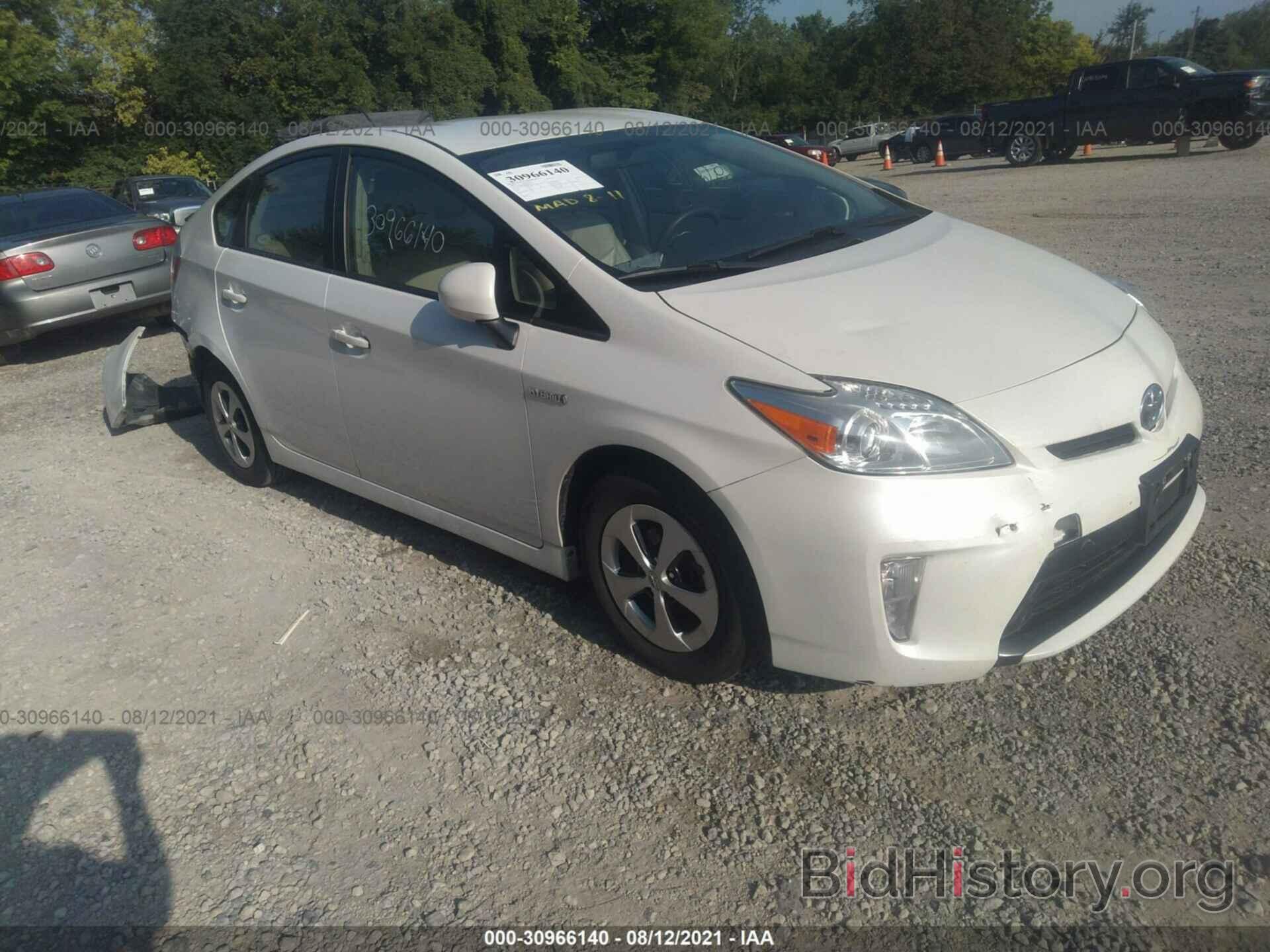 Photo JTDKN3DU8E0357863 - TOYOTA PRIUS 2014