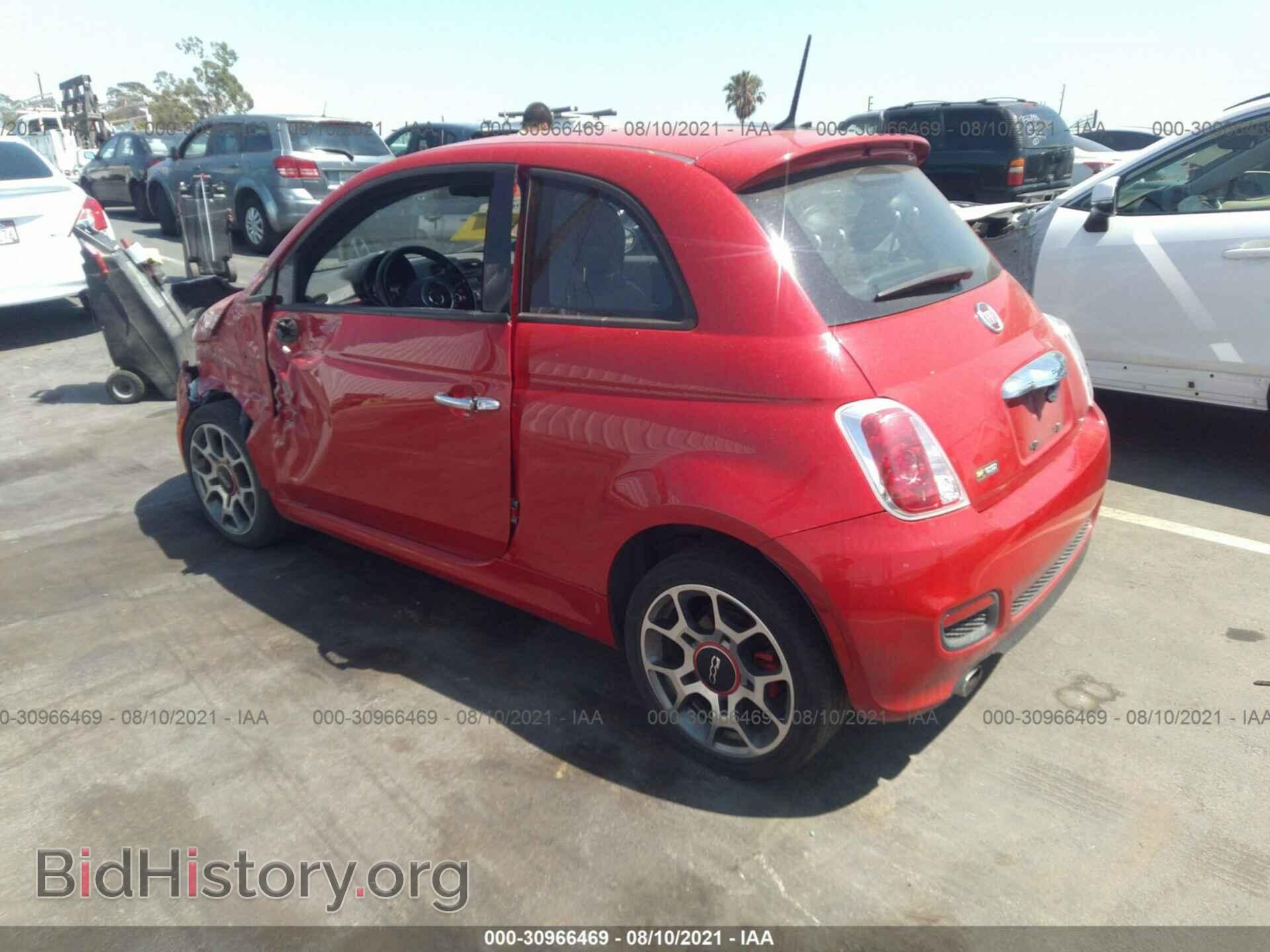 2014 FIAT 500 - VIN: 3C3CFFBR4ET170077 - Фото 3