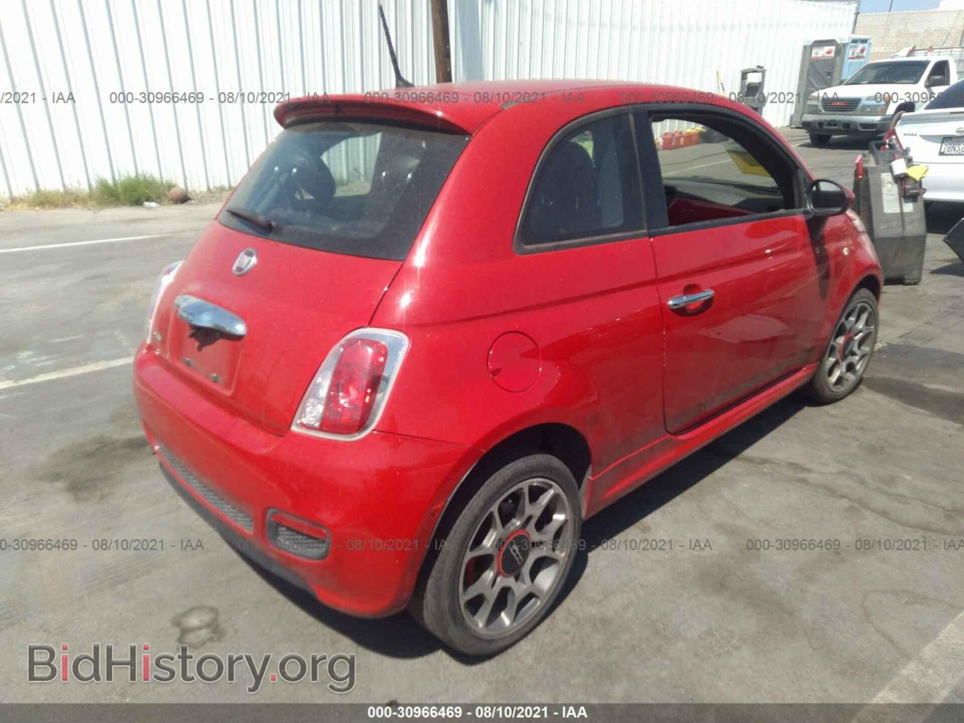 2014 FIAT 500 - VIN: 3C3CFFBR4ET170077 - Фото 4