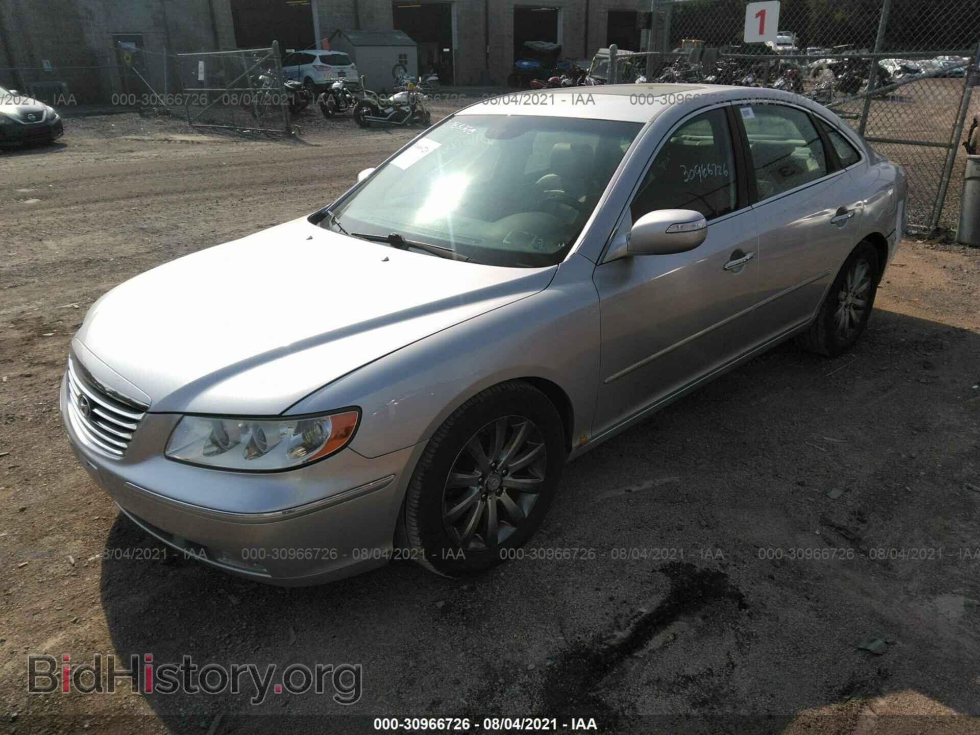 2009 HYUNDAI AZERA - VIN: KMHFC46F09A381663 - Фото 2