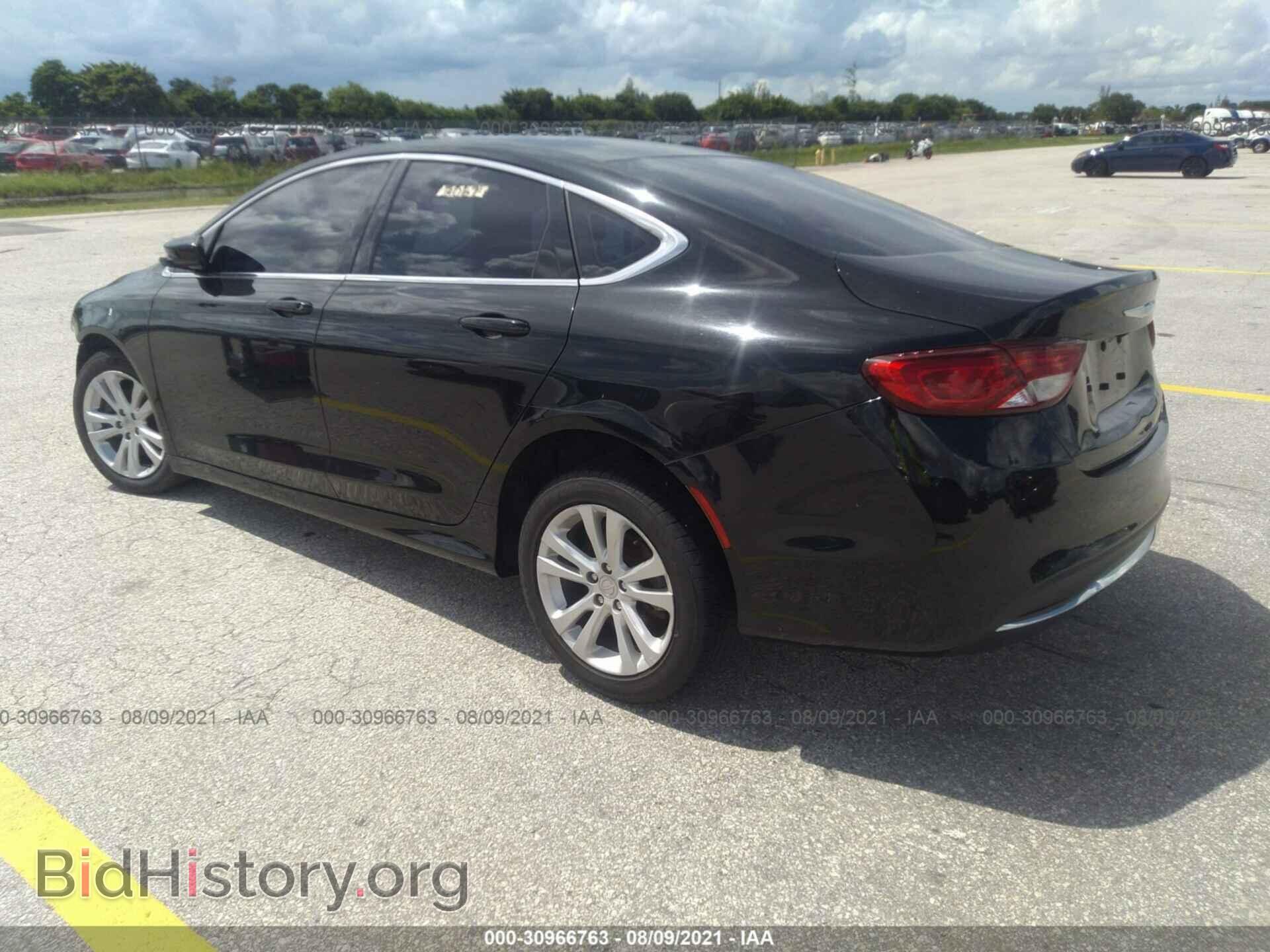 2016 CHRYSLER 200 - VIN: 1C3CCCAB3GN125789 - Фото 3