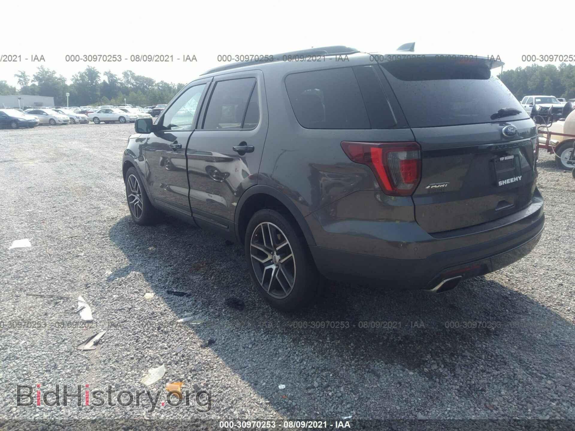 2016 FORD EXPLORER - VIN: 1FM5K8GT2GGA60910 - Фото 3