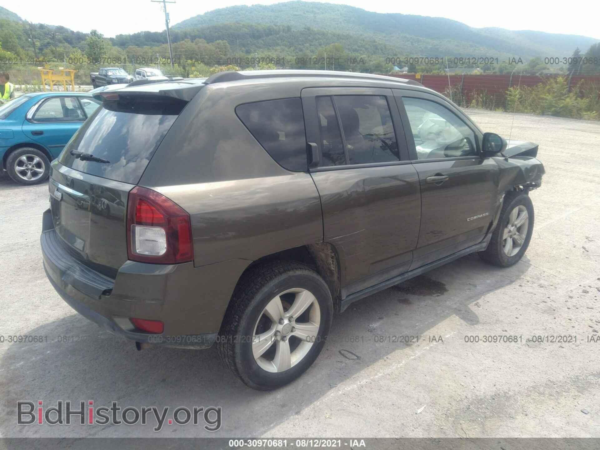 2016 JEEP COMPASS - VIN: 1C4NJDBB1GD535401 - Фото 4
