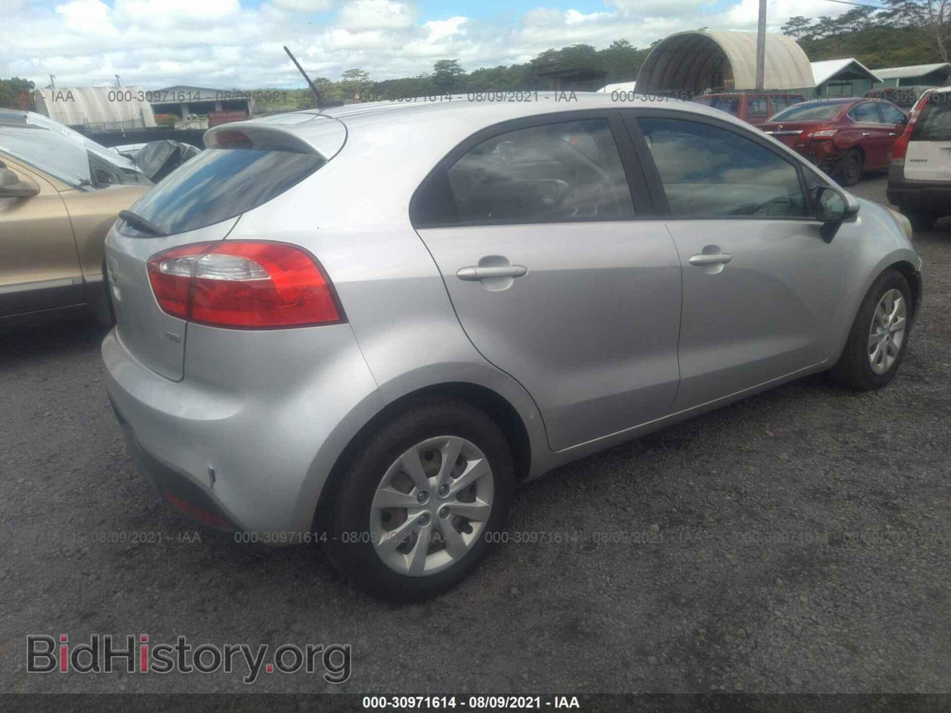 2012 KIA RIO - VIN: KNADM5A35C6028662 - Фото 4
