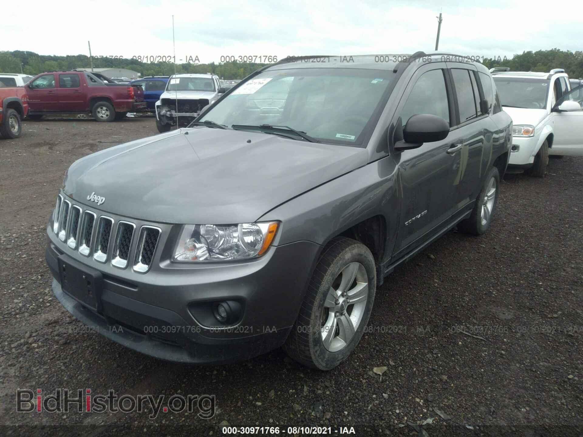 2012 JEEP COMPASS - VIN: 1C4NJDBB5CD564314 - Фото 2