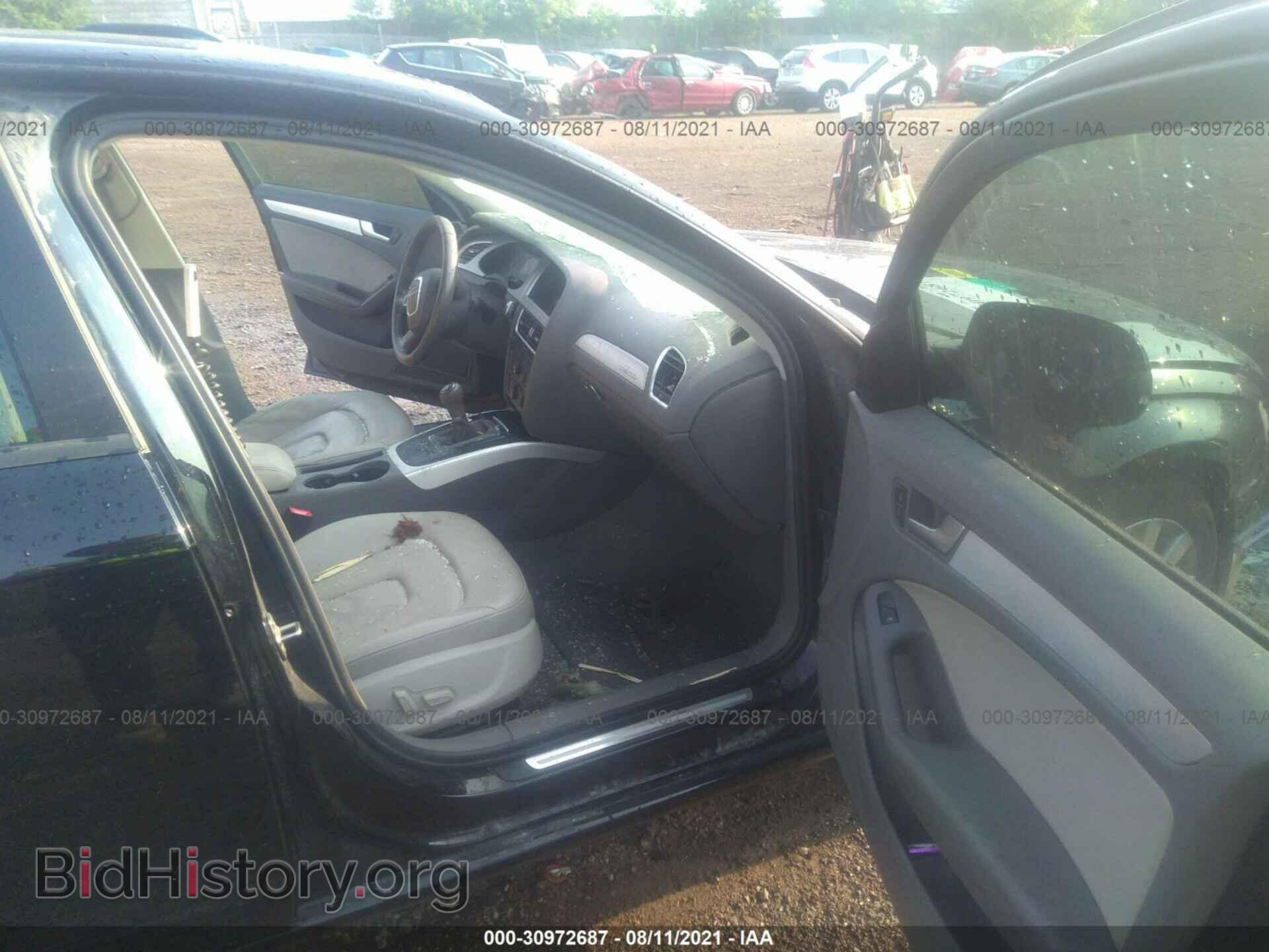 2012 AUDI A4 - VIN: WAUDFAFL8CA050115 - Фото 5