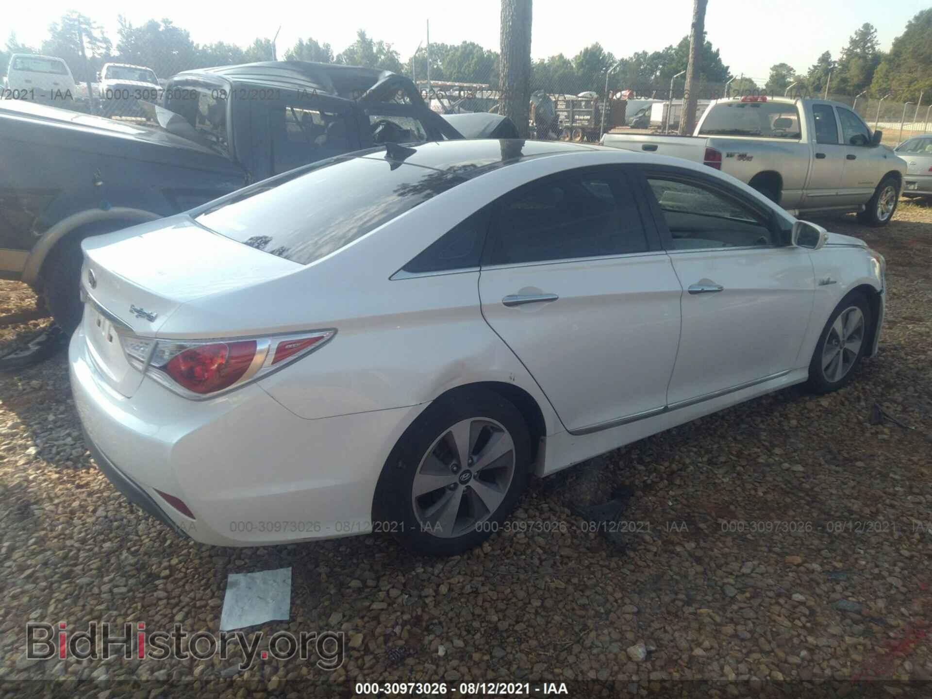 2012 HYUNDAI SONATA - VIN: KMHEC4A41CA046601 - Фото 4