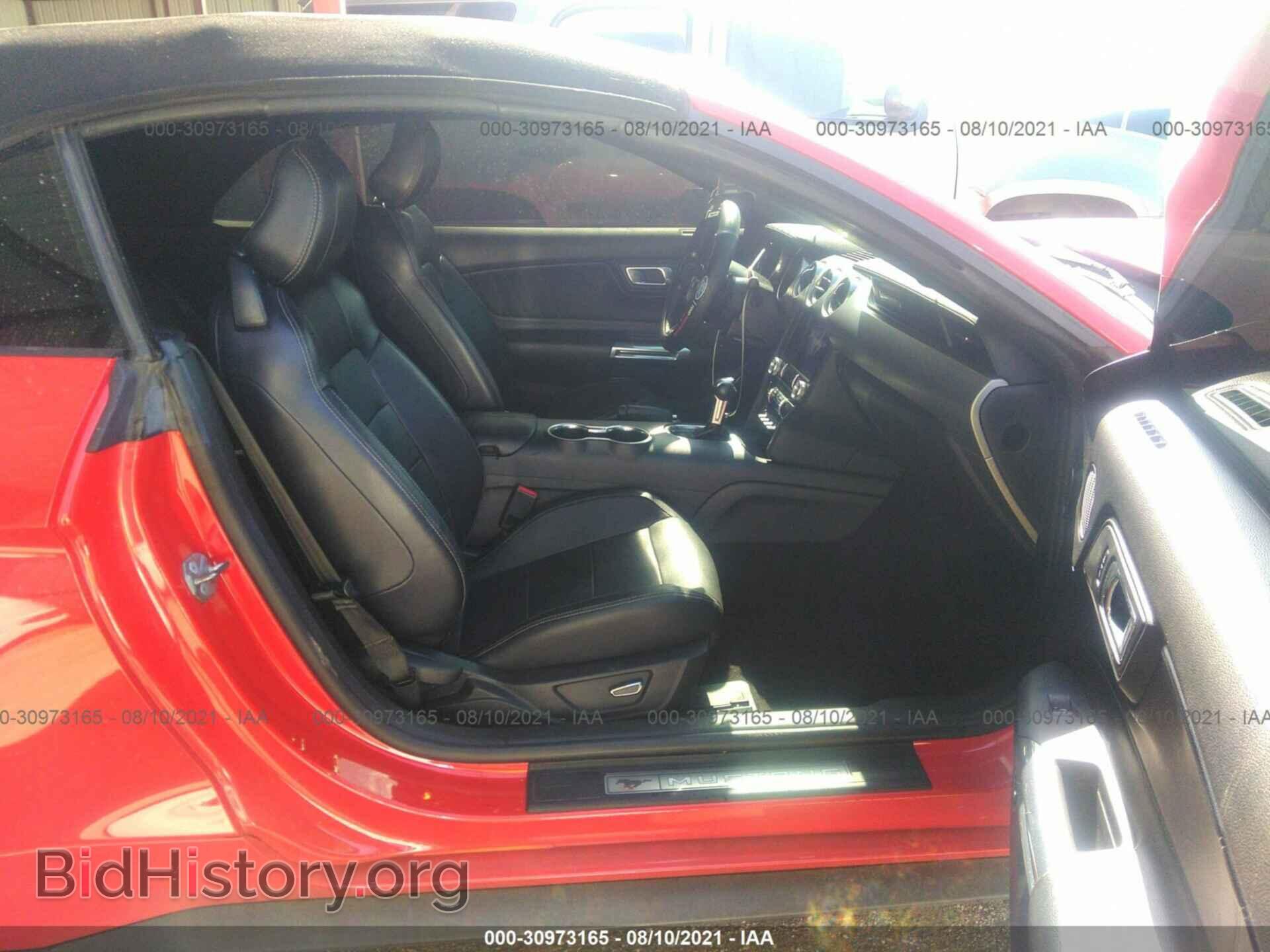 2019 FORD MUSTANG - VIN: 1FATP8UH6K5148687 - Фото 5