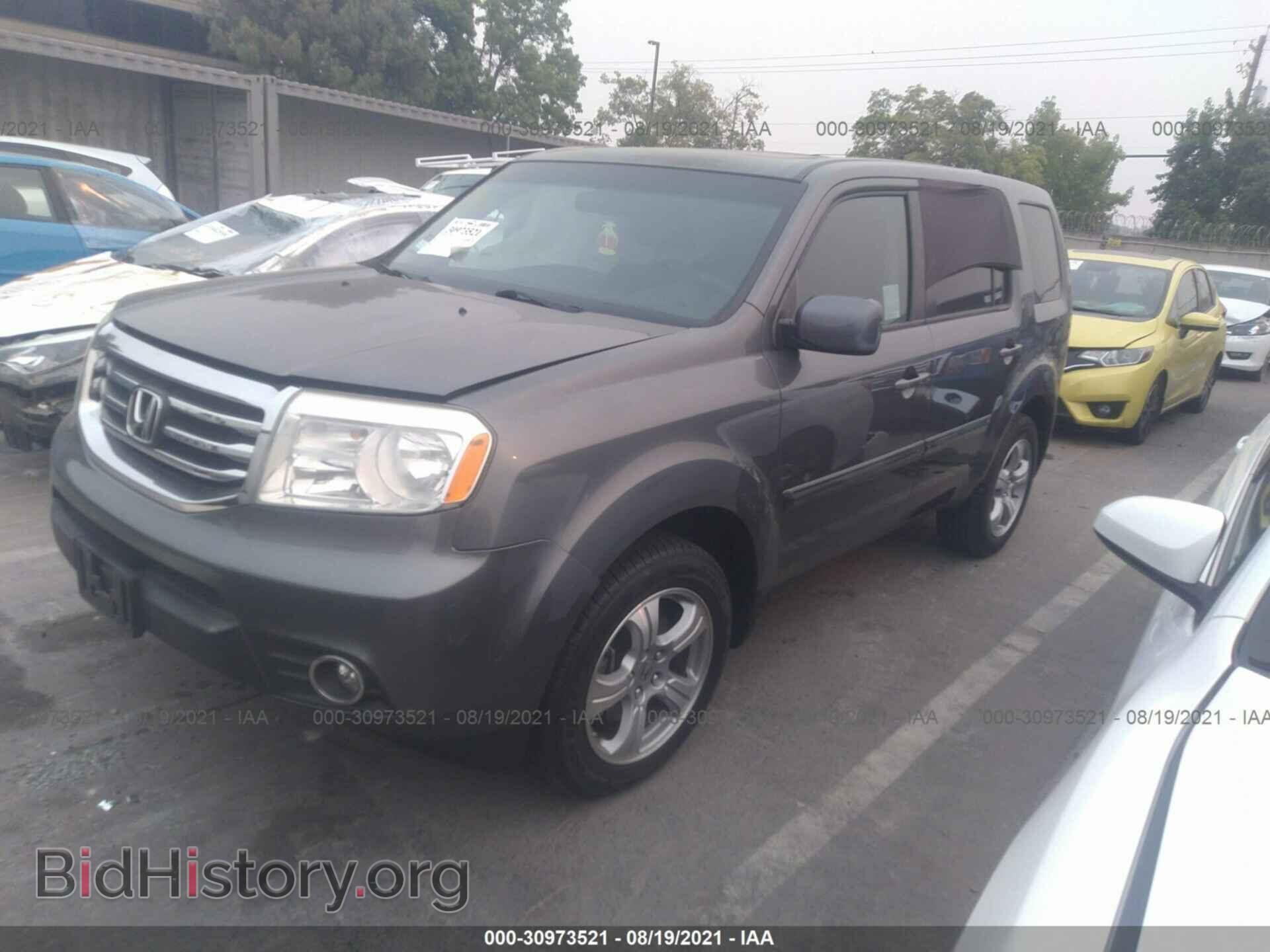 2013 HONDA PILOT - VIN: 5FNYF3H50DB027743 - Фото 2