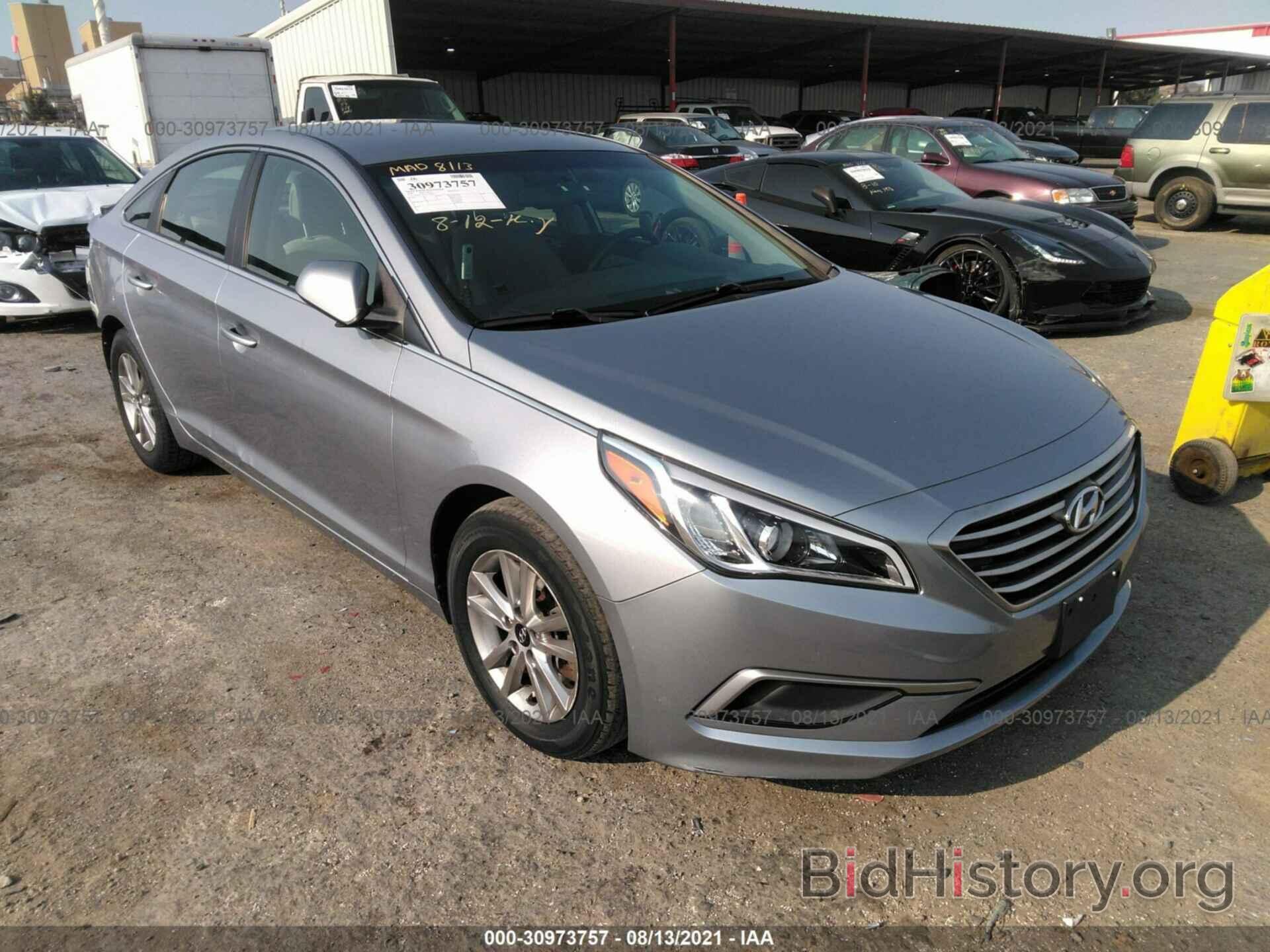 Photo 5NPE24AFXGH349013 - HYUNDAI SONATA 2016