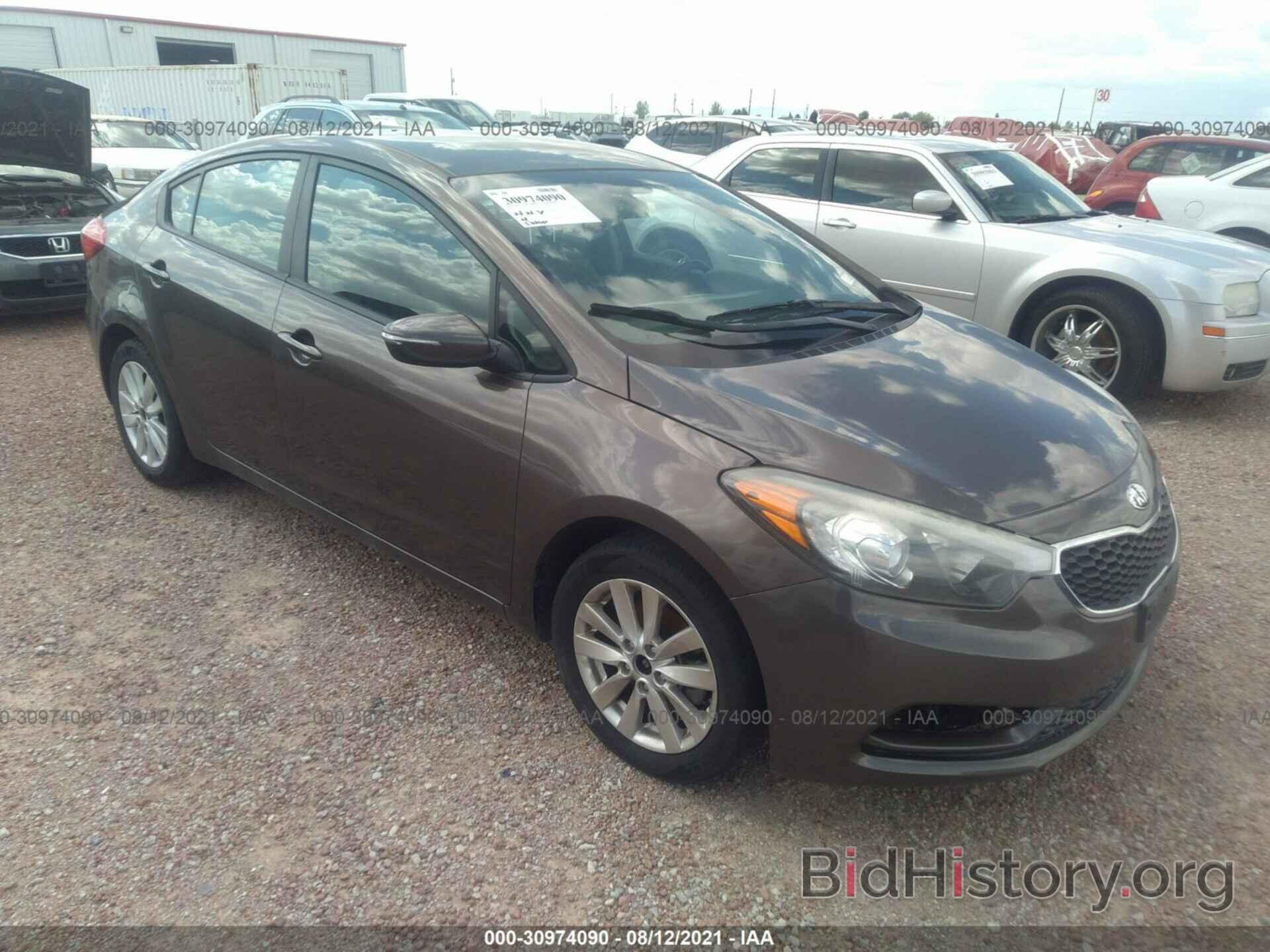 Фотография KNAFX4A69E5240428 - KIA FORTE 2014