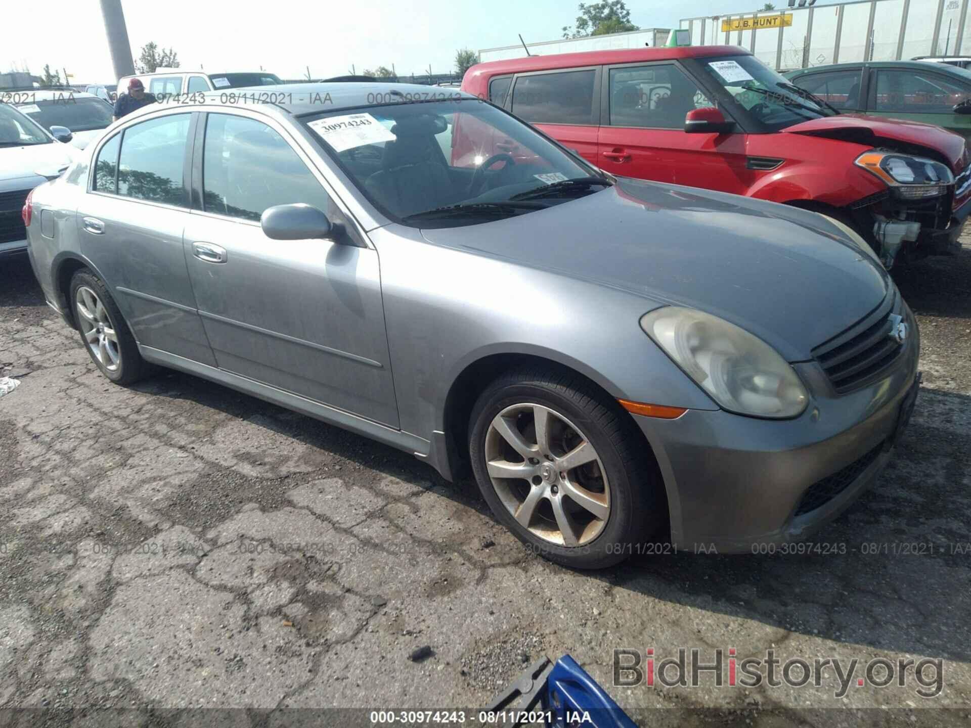 Photo JNKCV51F96M614155 - INFINITI G35 SEDAN 2006