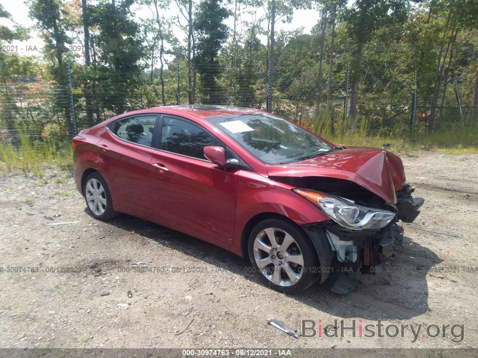 Фотография 5NPDH4AE9DH312077 - HYUNDAI ELANTRA 2013