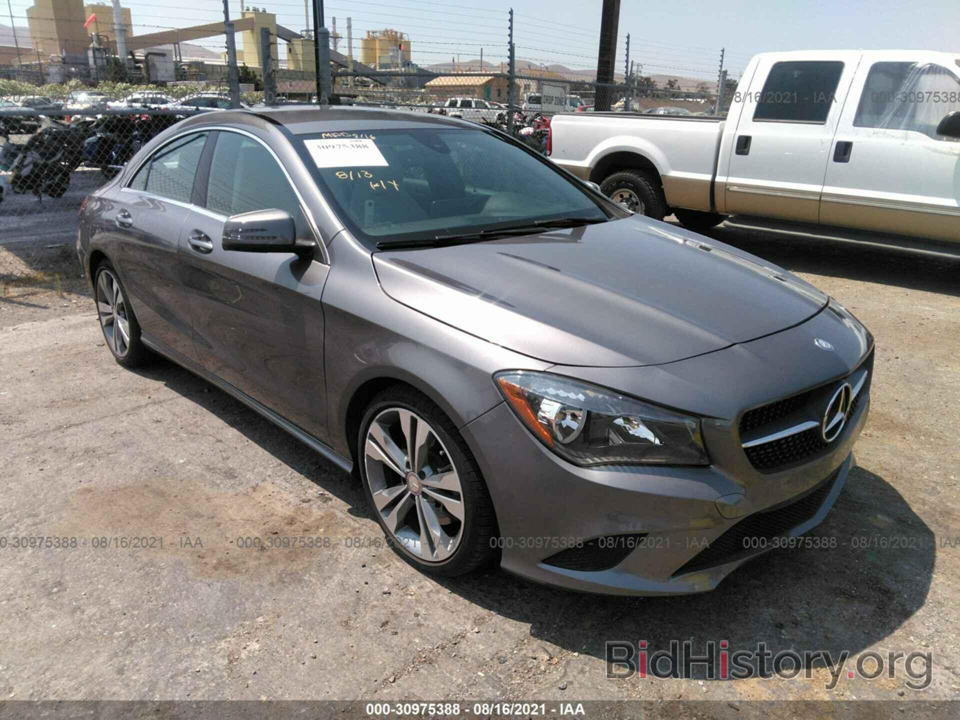 Photo WDDSJ4GB5GN328490 - MERCEDES-BENZ CLA 2016