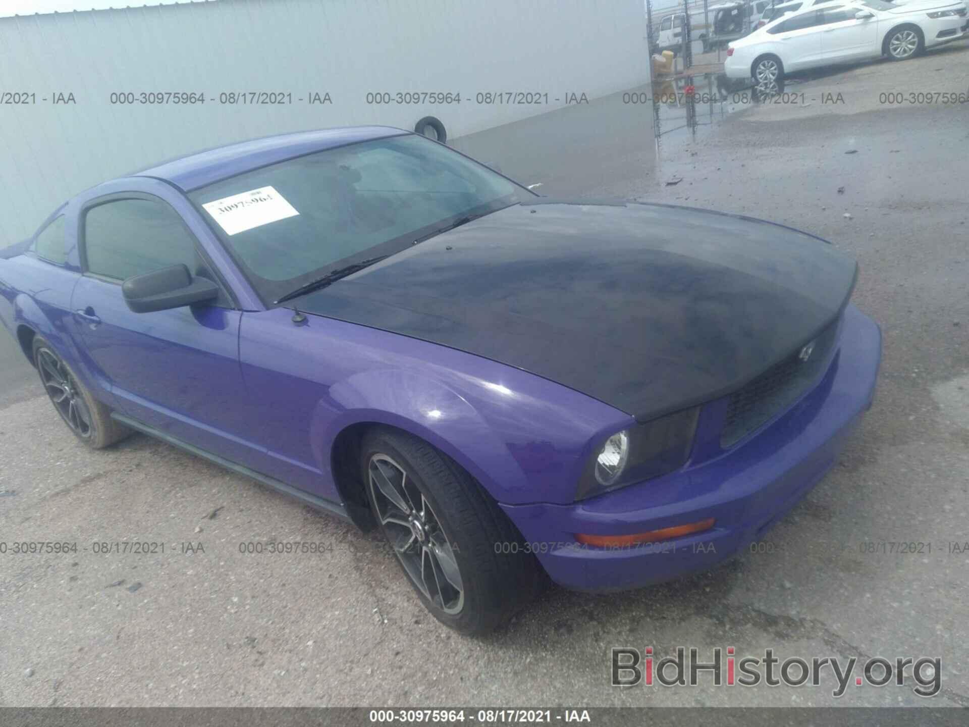 Photo 1ZVFT80N075349424 - FORD MUSTANG 2007