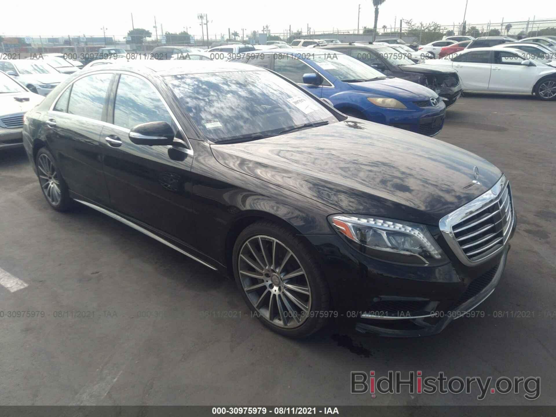 Photo WDDUG8CB1FA129933 - MERCEDES-BENZ S-CLASS 2015