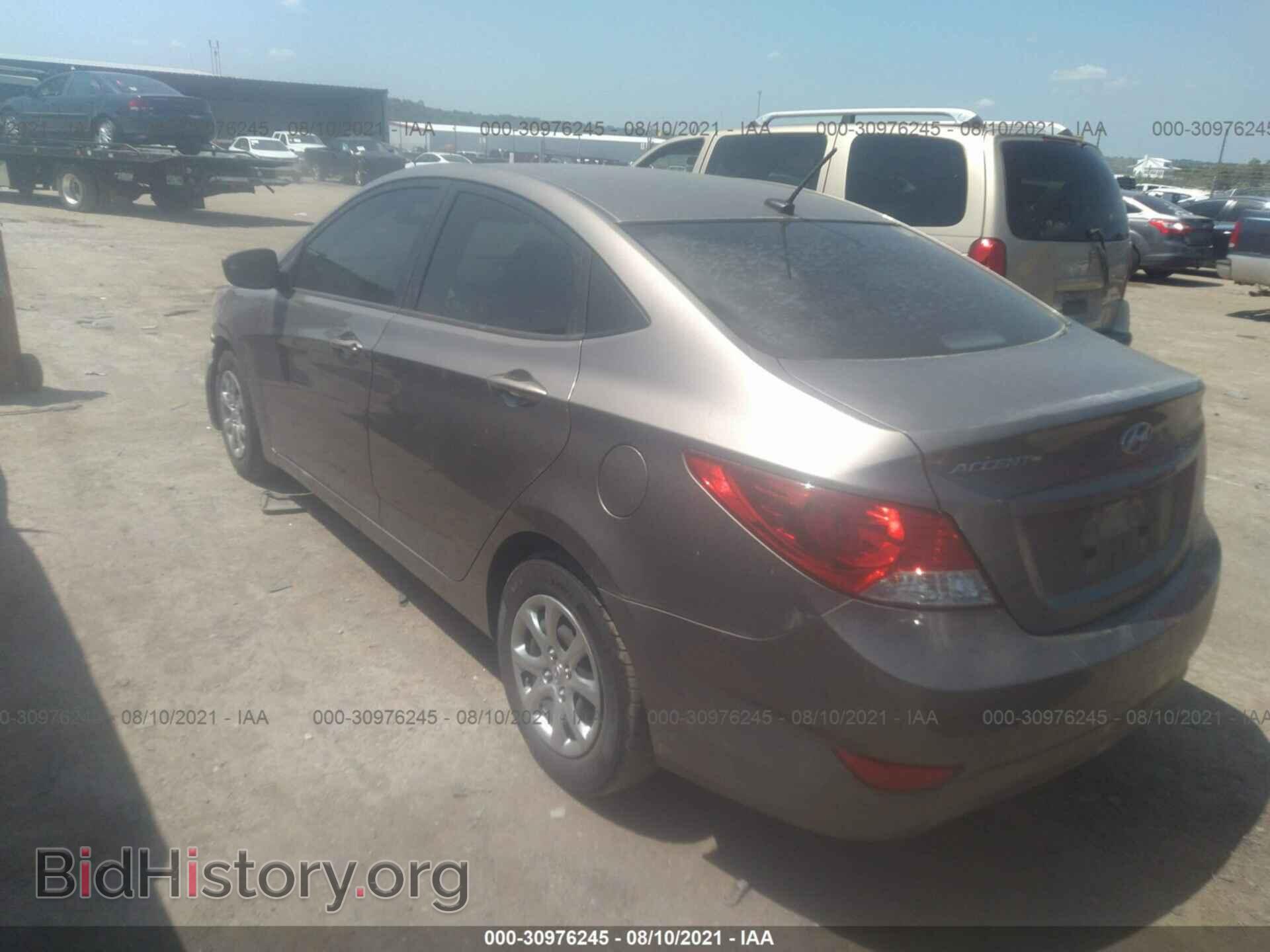 2014 HYUNDAI ACCENT - VIN: KMHCT4AE6EU716659 - Фото 3
