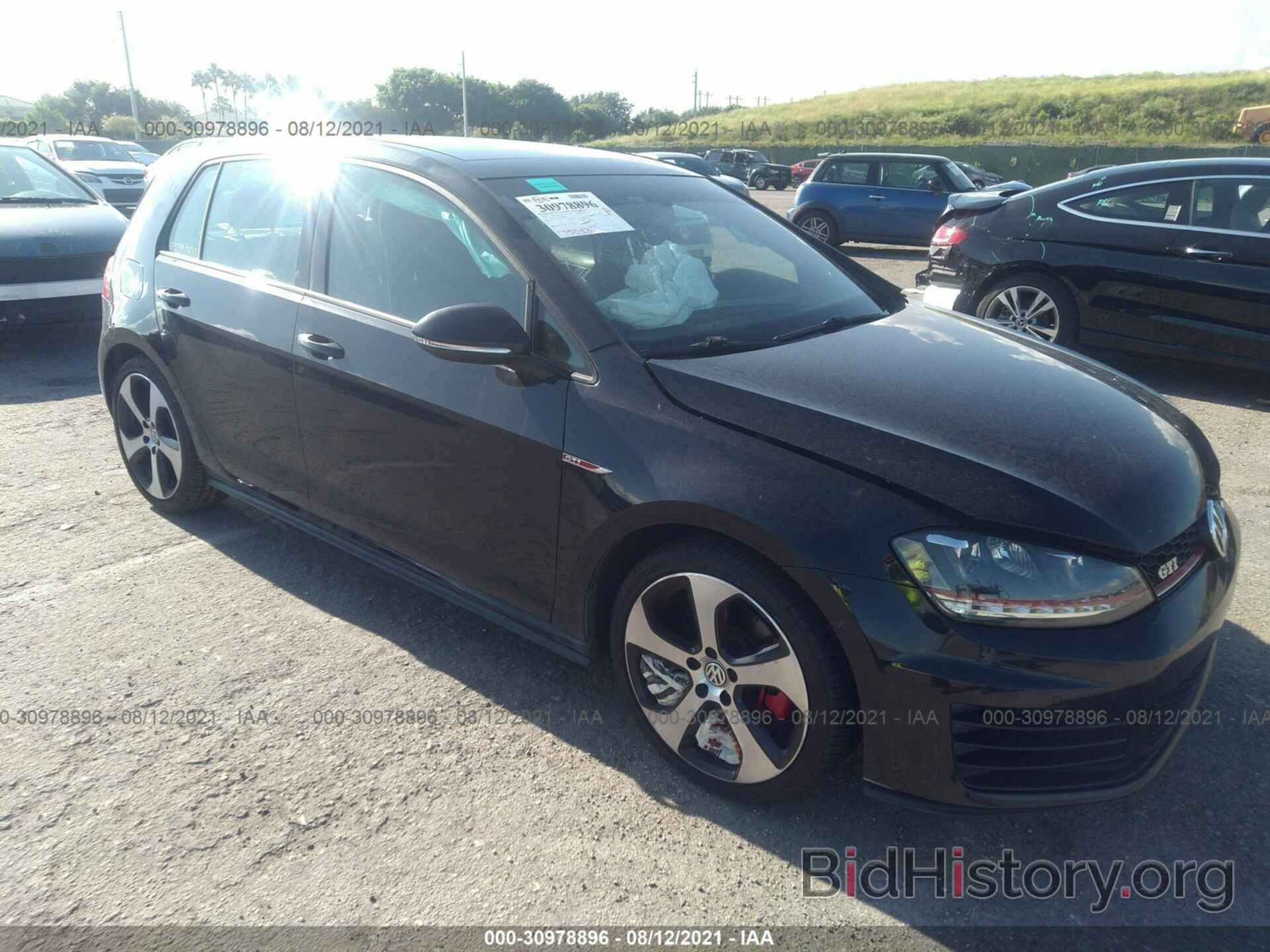 Photo 3VW5T7AU8FM070629 - VOLKSWAGEN GOLF GTI 2015