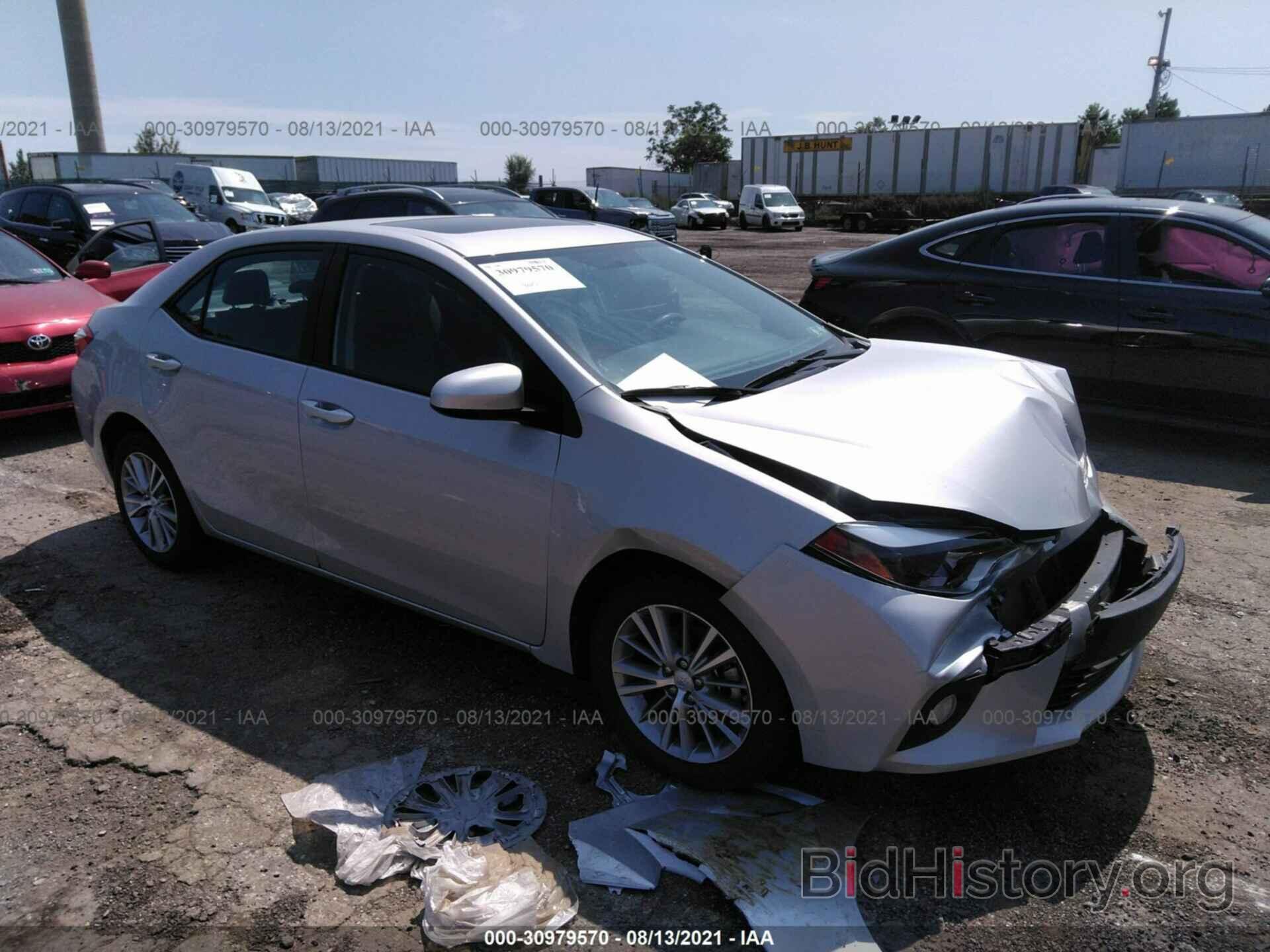 Photo 2T1BURHE0EC103756 - TOYOTA COROLLA 2014