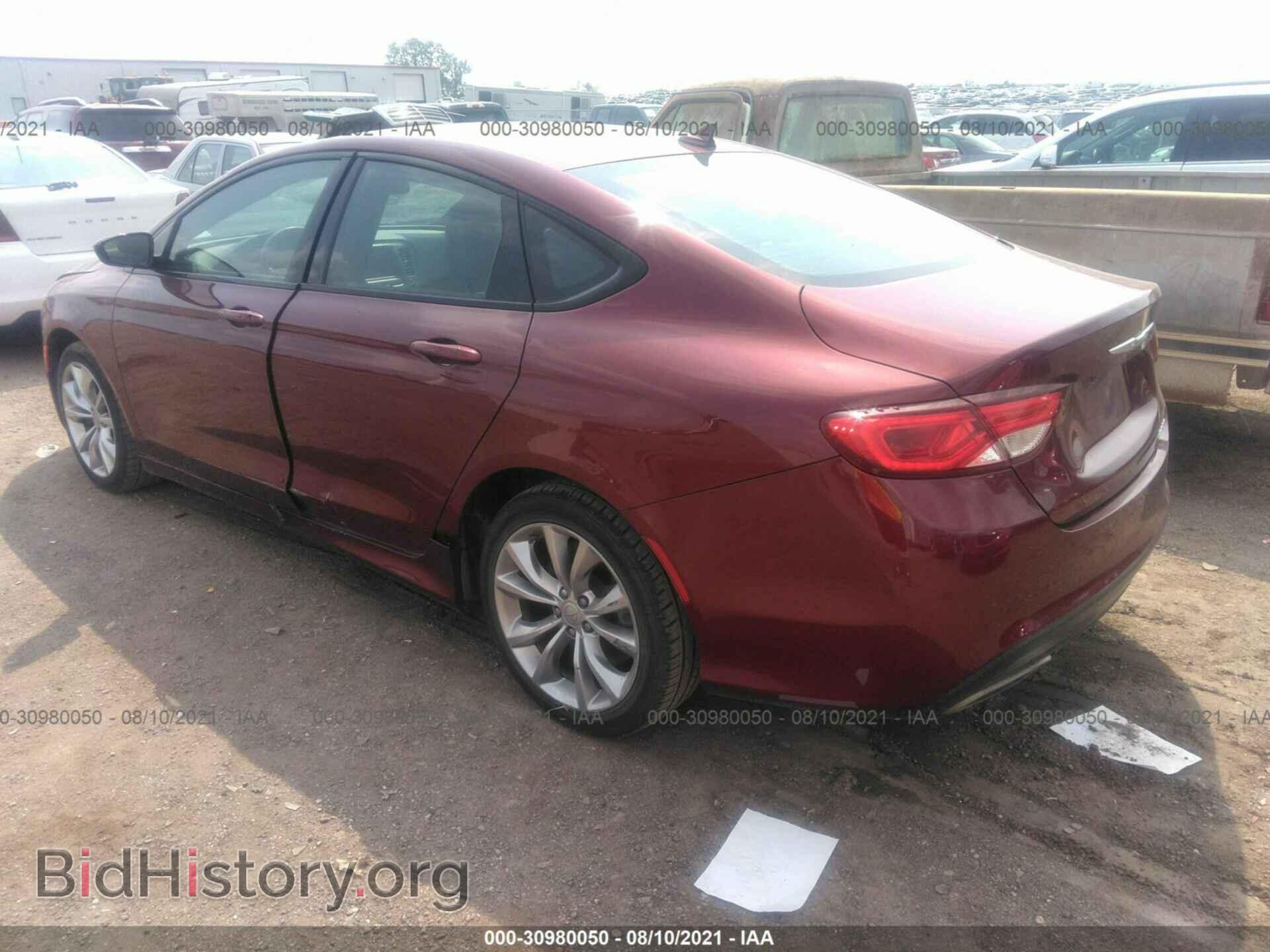 2015 CHRYSLER 200 - VIN: 1C3CCCBGXFN668534 - Фото 3
