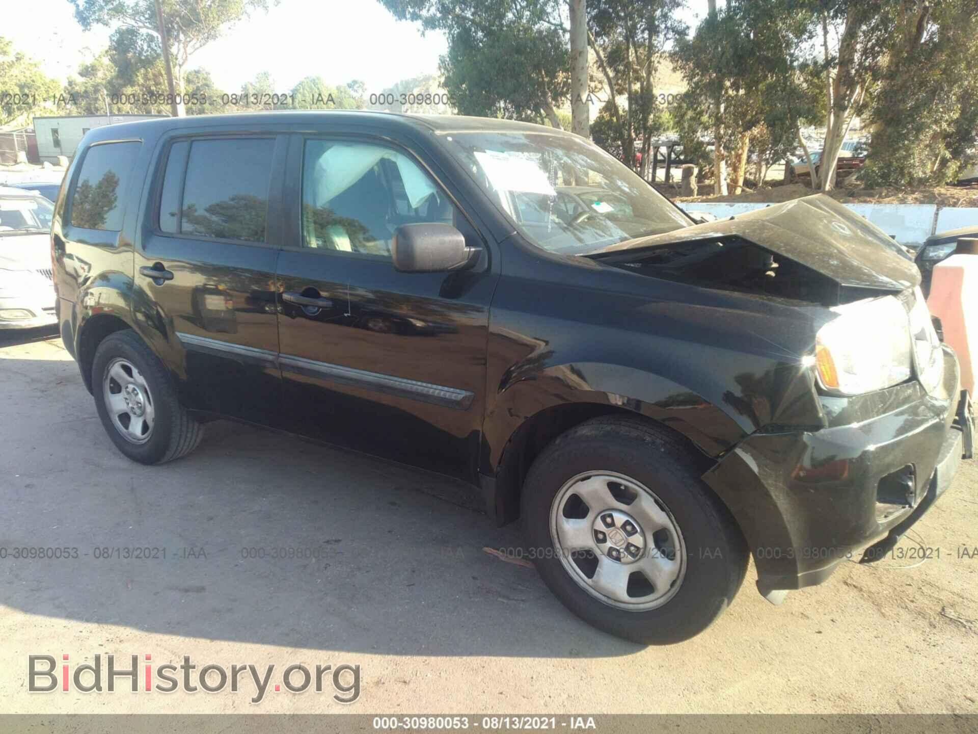 Фотография 5FNYF3H21BB016687 - HONDA PILOT 2011